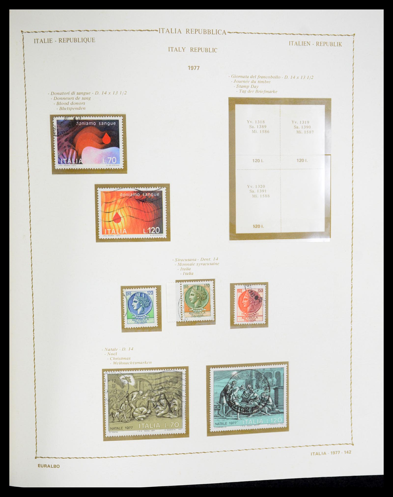 35325 173 - Postzegelverzameling 35325 Italië 1862-1980.