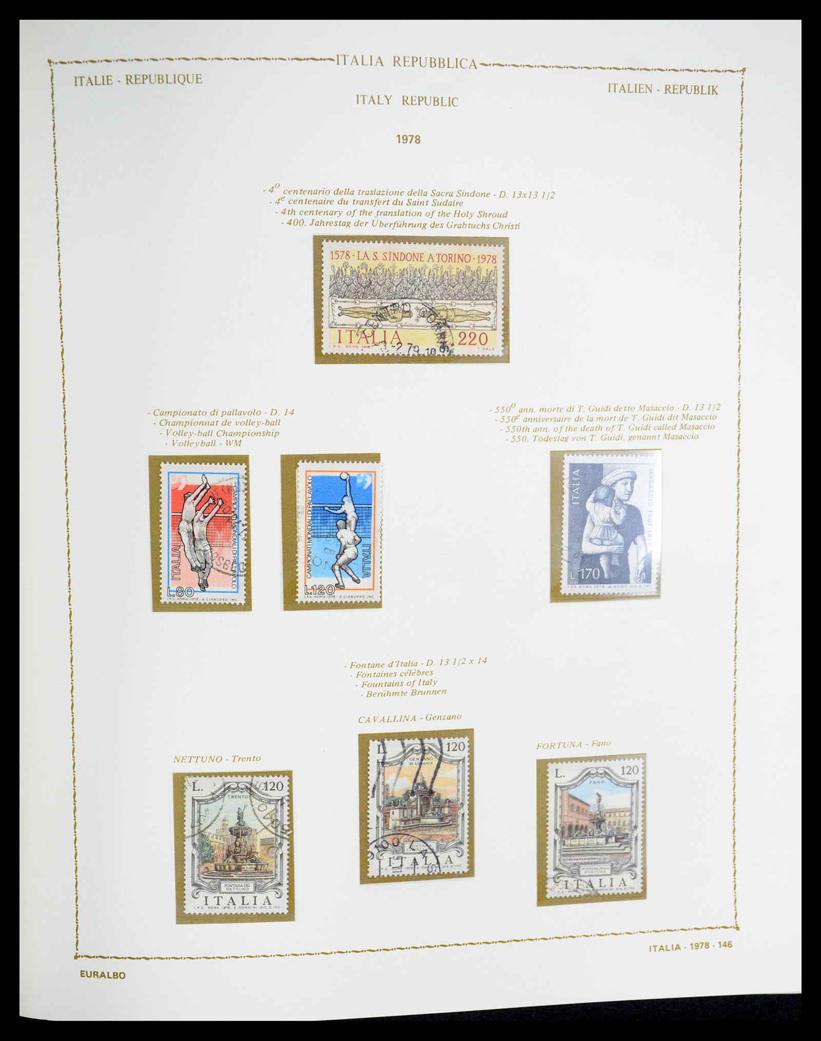 35325 177 - Postzegelverzameling 35325 Italië 1862-1980.