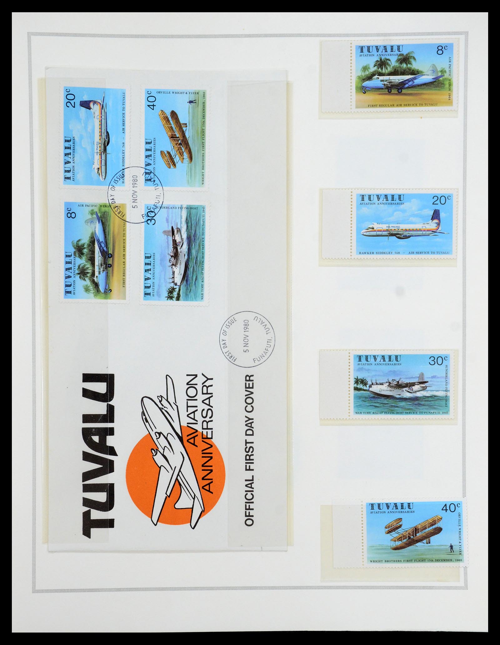 35333 302 - Postzegelverzameling 35333 Engelse gebieden brieven.