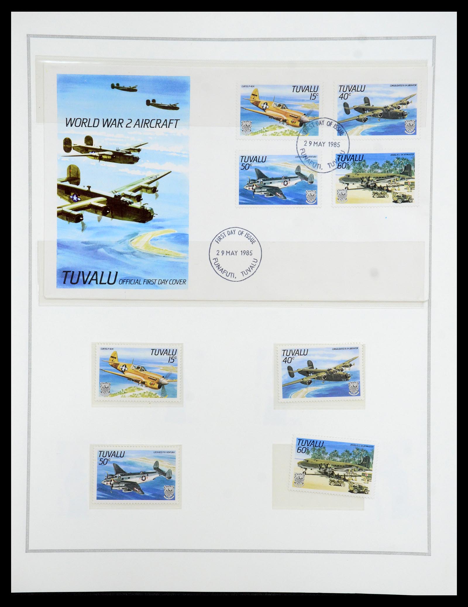 35333 315 - Postzegelverzameling 35333 Engelse gebieden brieven.