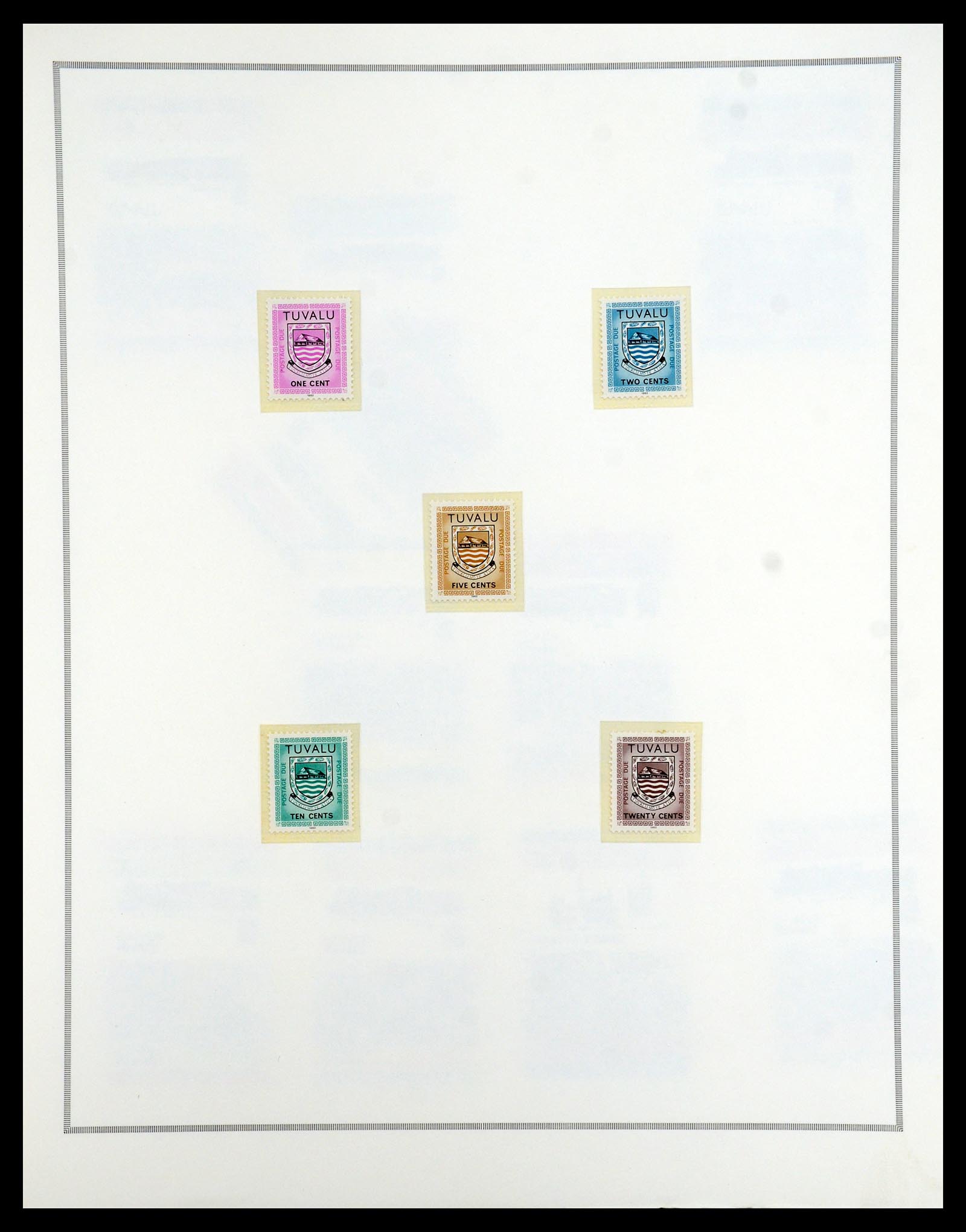 35333 317 - Postzegelverzameling 35333 Engelse gebieden brieven.