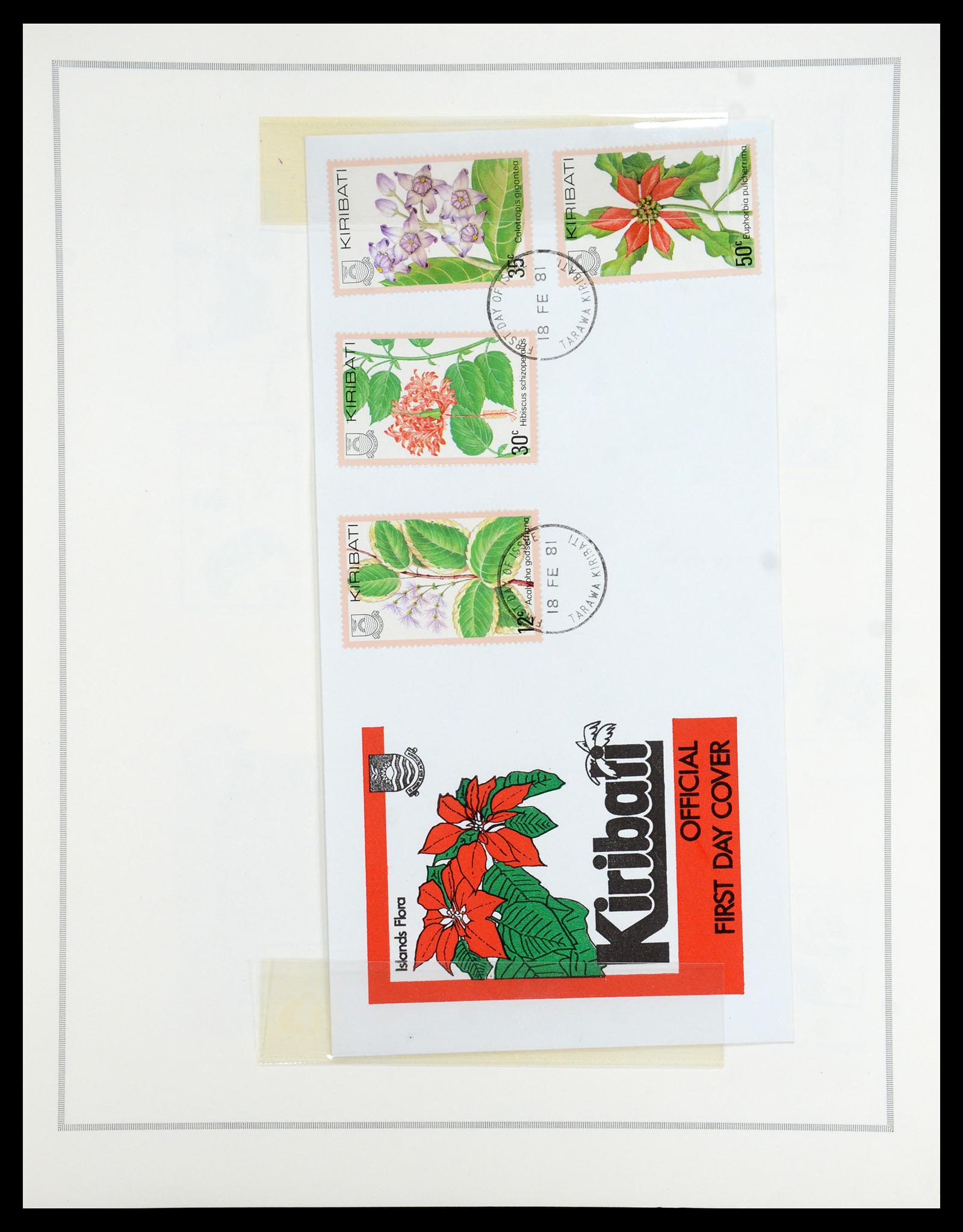 35333 327 - Postzegelverzameling 35333 Engelse gebieden brieven.