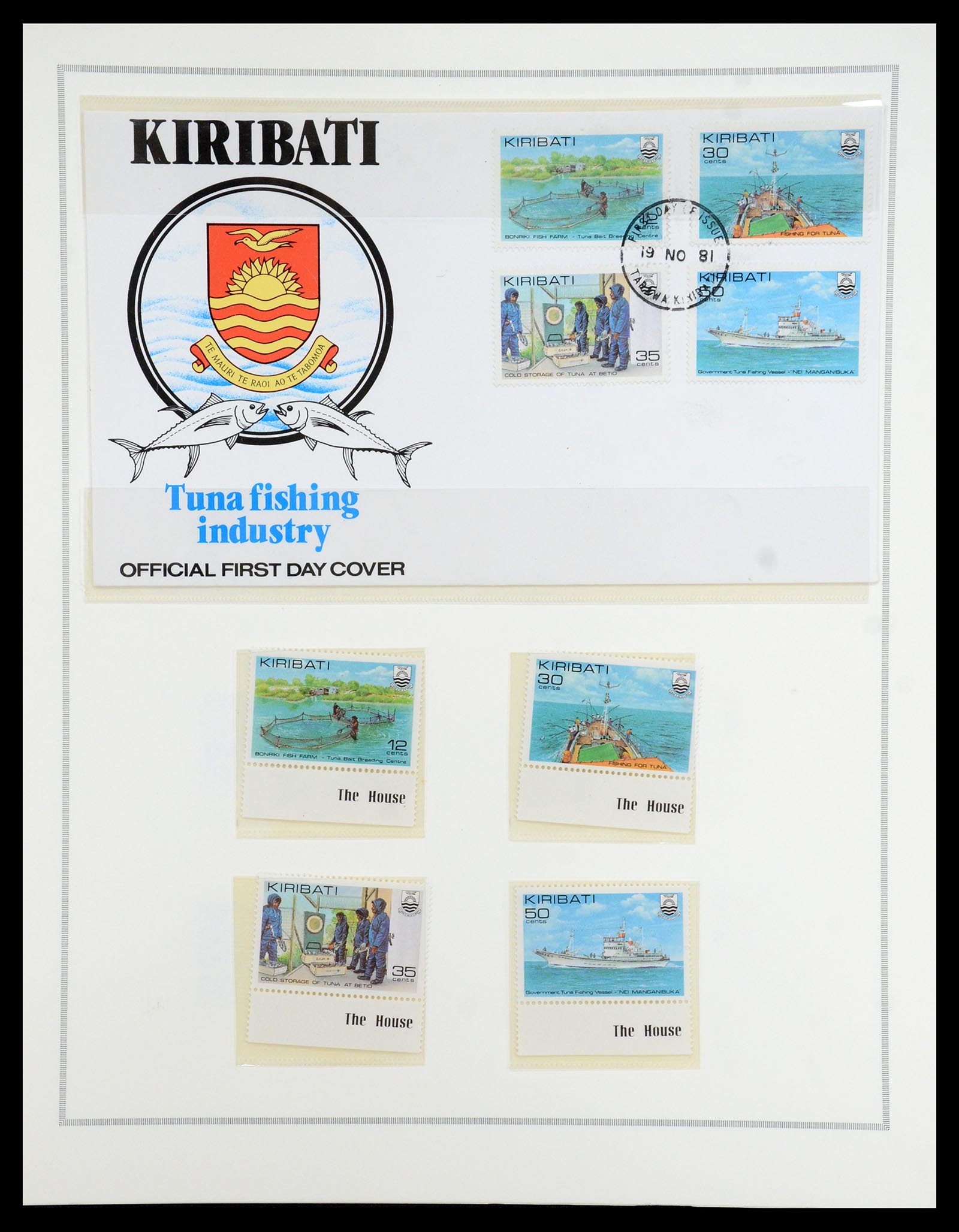 35333 329 - Postzegelverzameling 35333 Engelse gebieden brieven.