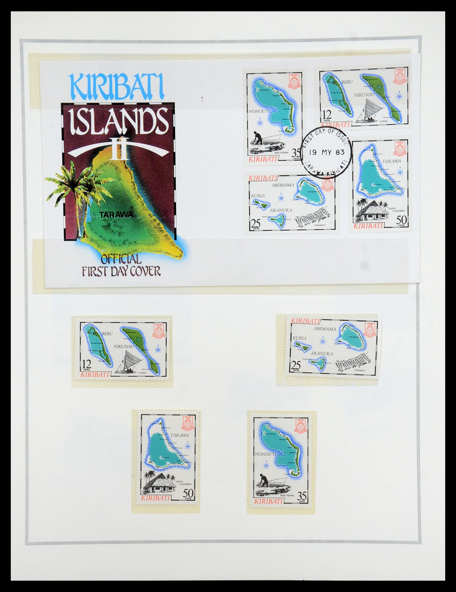 35333 333 - Postzegelverzameling 35333 Engelse gebieden brieven.