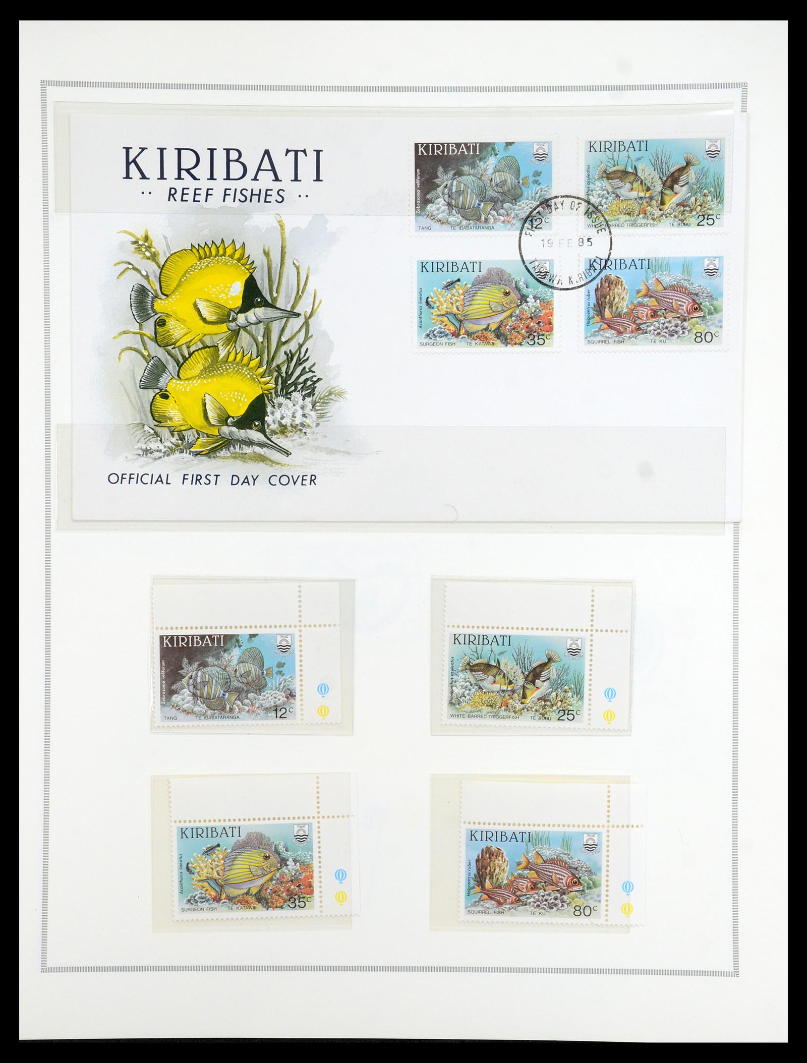 35333 336 - Postzegelverzameling 35333 Engelse gebieden brieven.