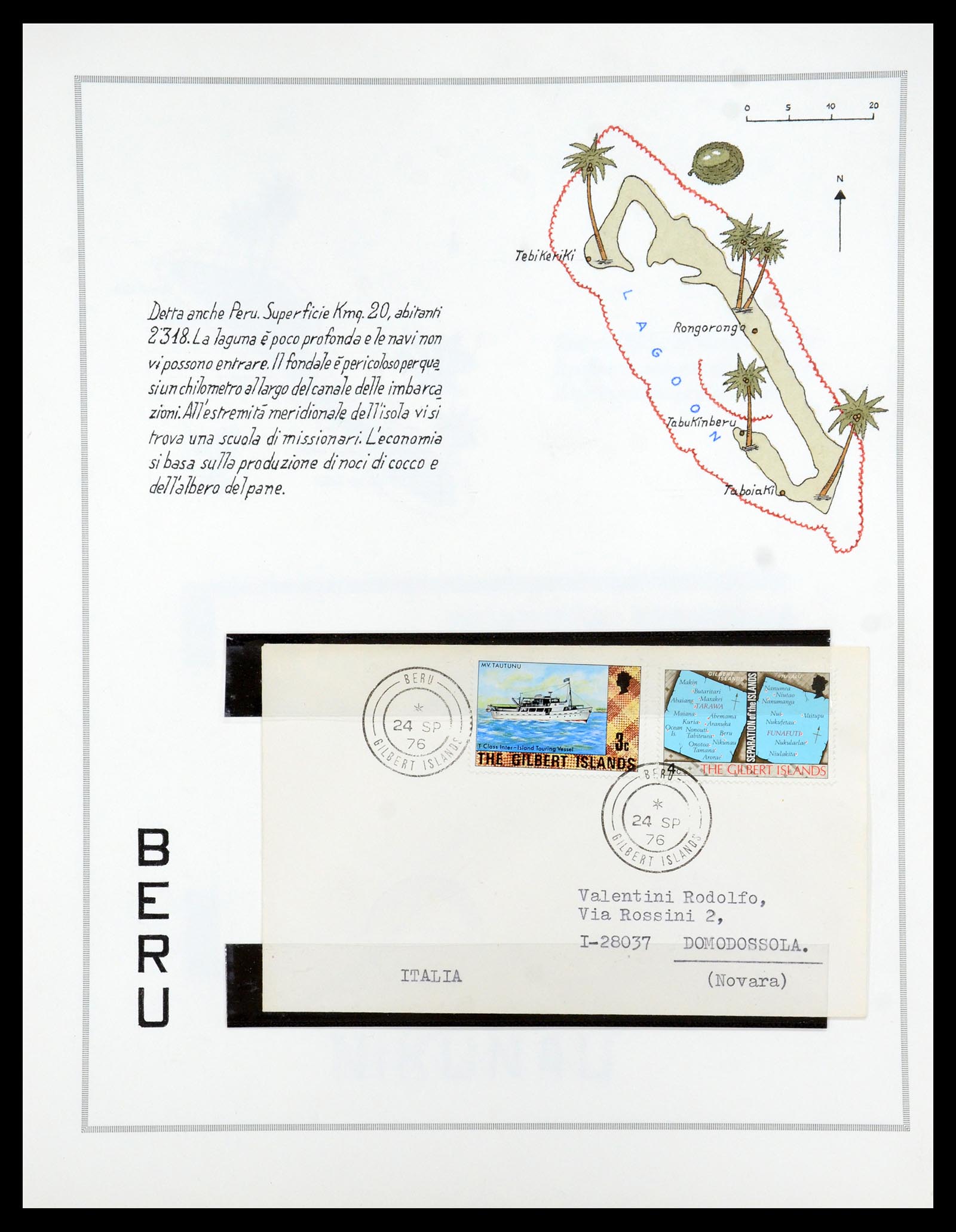 35333 355 - Postzegelverzameling 35333 Engelse gebieden brieven.