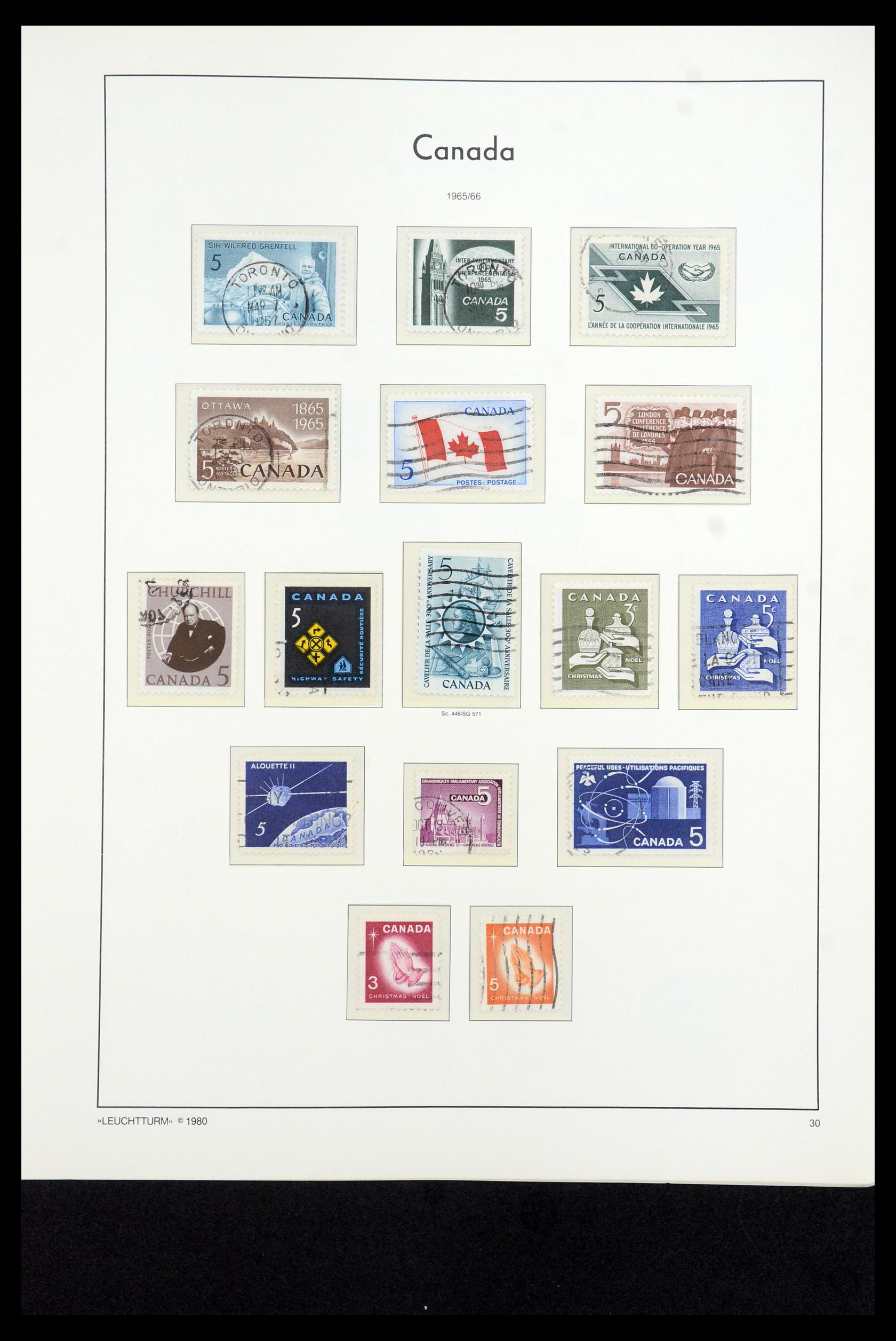 35336 106 - Postzegelverzameling 35336 Canada en provincies 1851-1995.