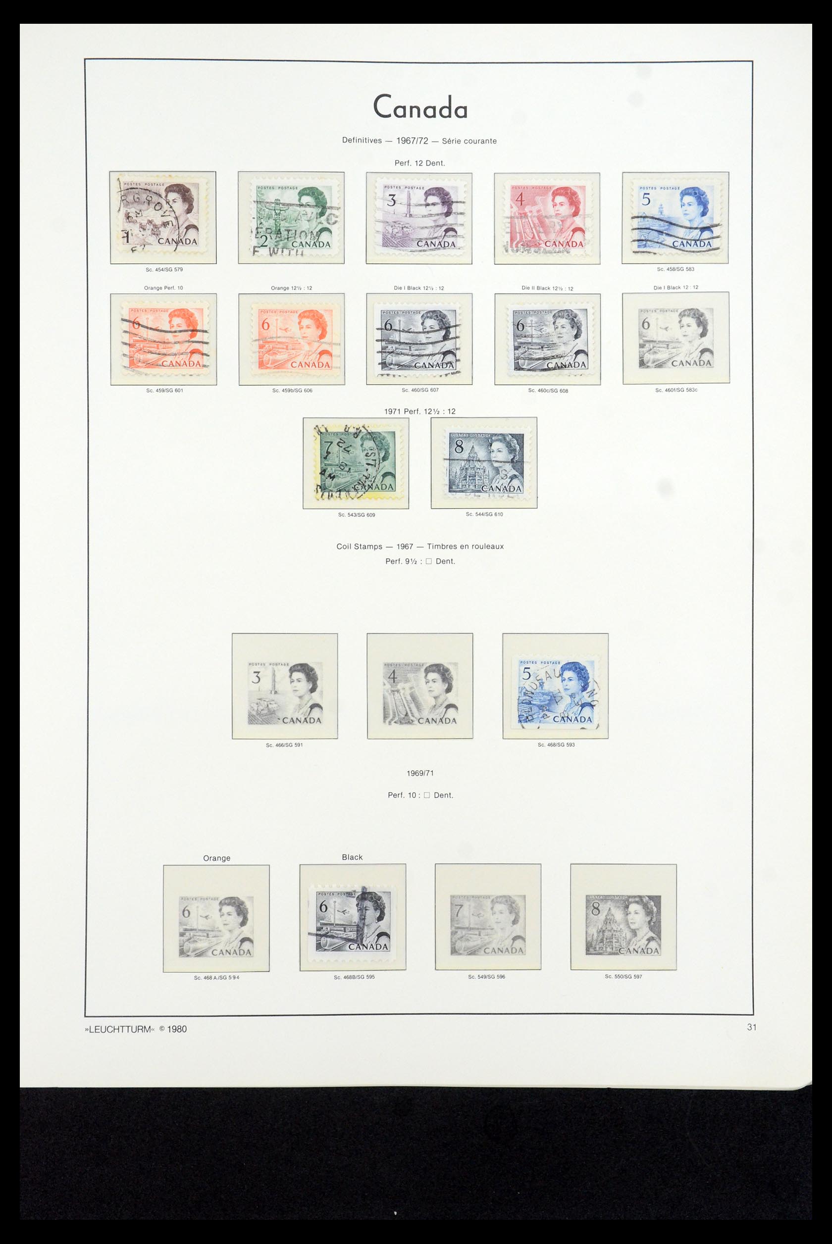 35336 108 - Postzegelverzameling 35336 Canada en provincies 1851-1995.