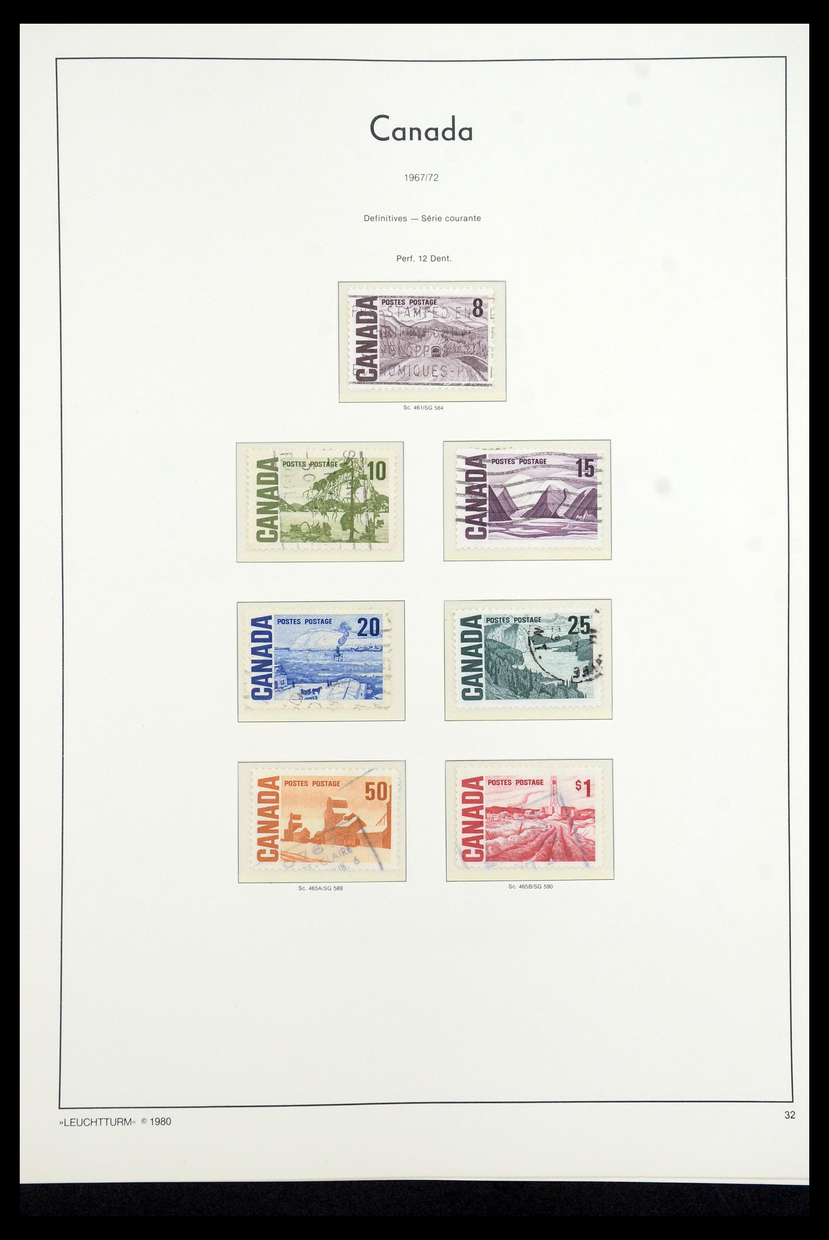 35336 111 - Postzegelverzameling 35336 Canada en provincies 1851-1995.