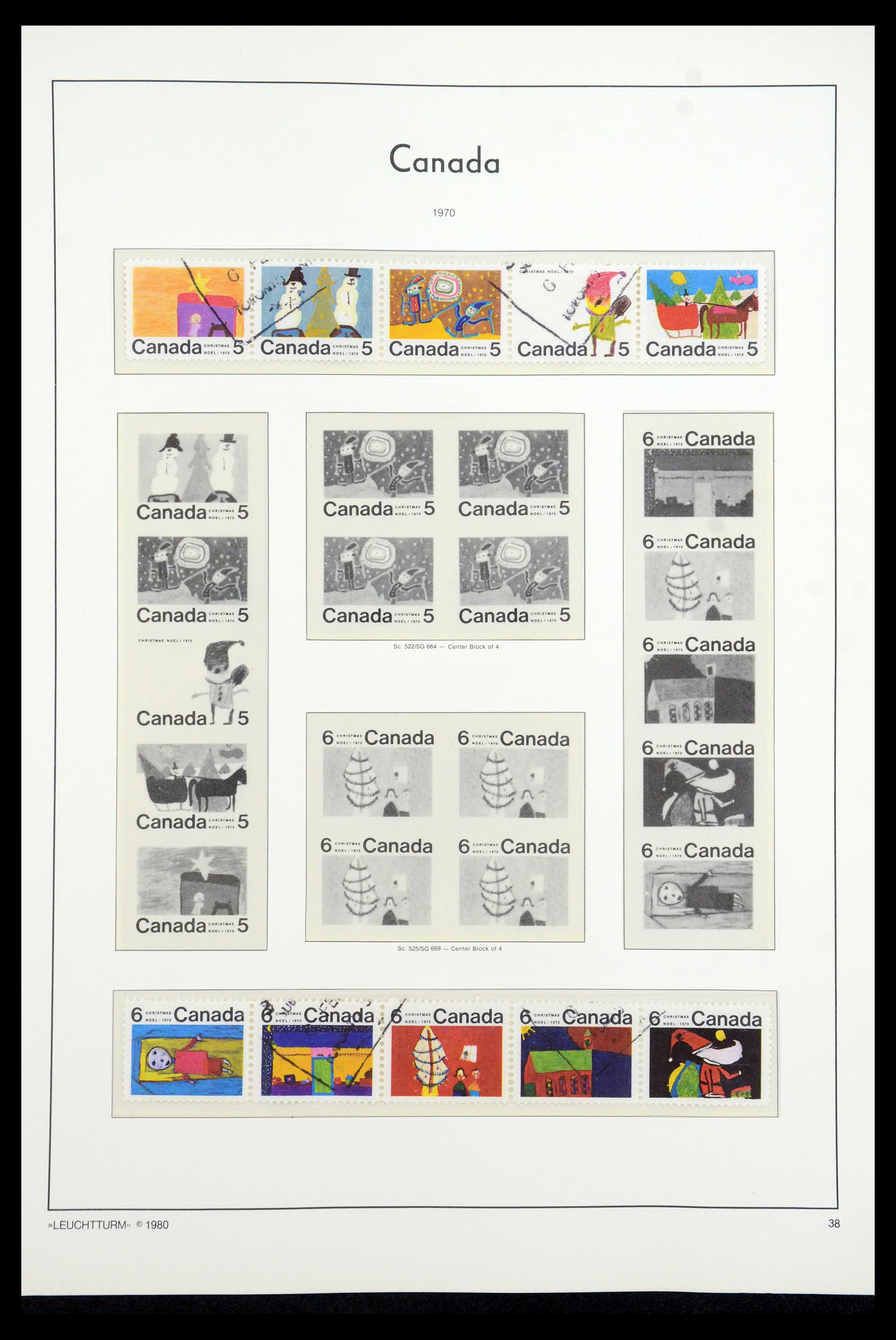 35336 122 - Postzegelverzameling 35336 Canada en provincies 1851-1995.