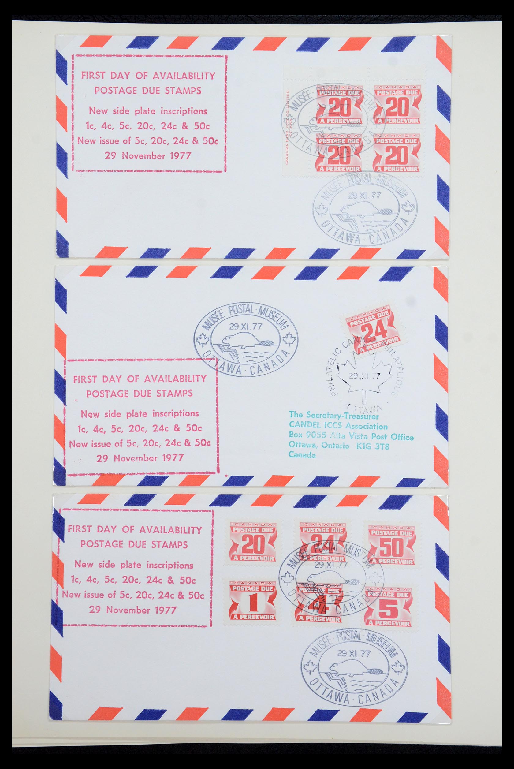 35336 128 - Postzegelverzameling 35336 Canada en provincies 1851-1995.