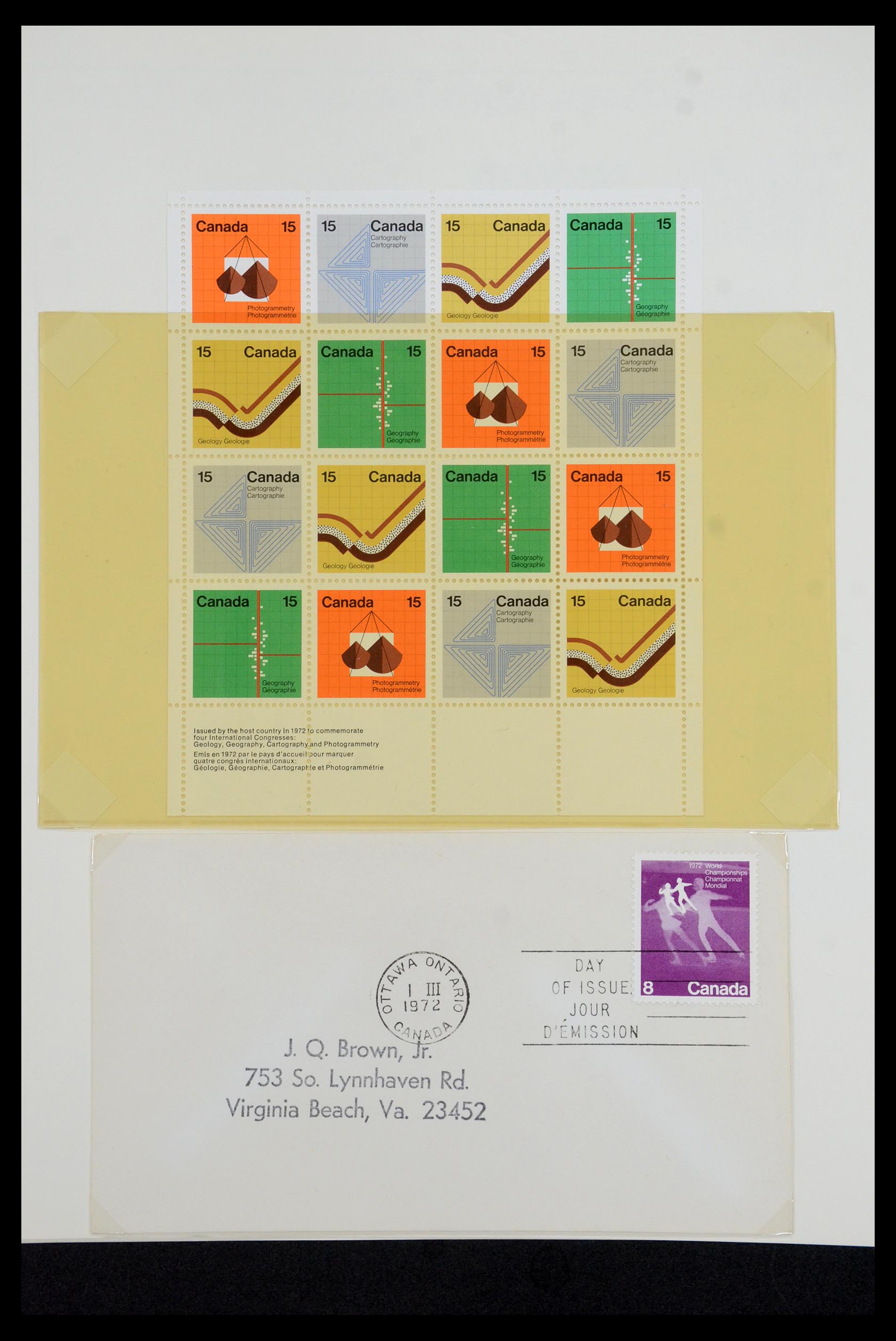 35336 132 - Postzegelverzameling 35336 Canada en provincies 1851-1995.