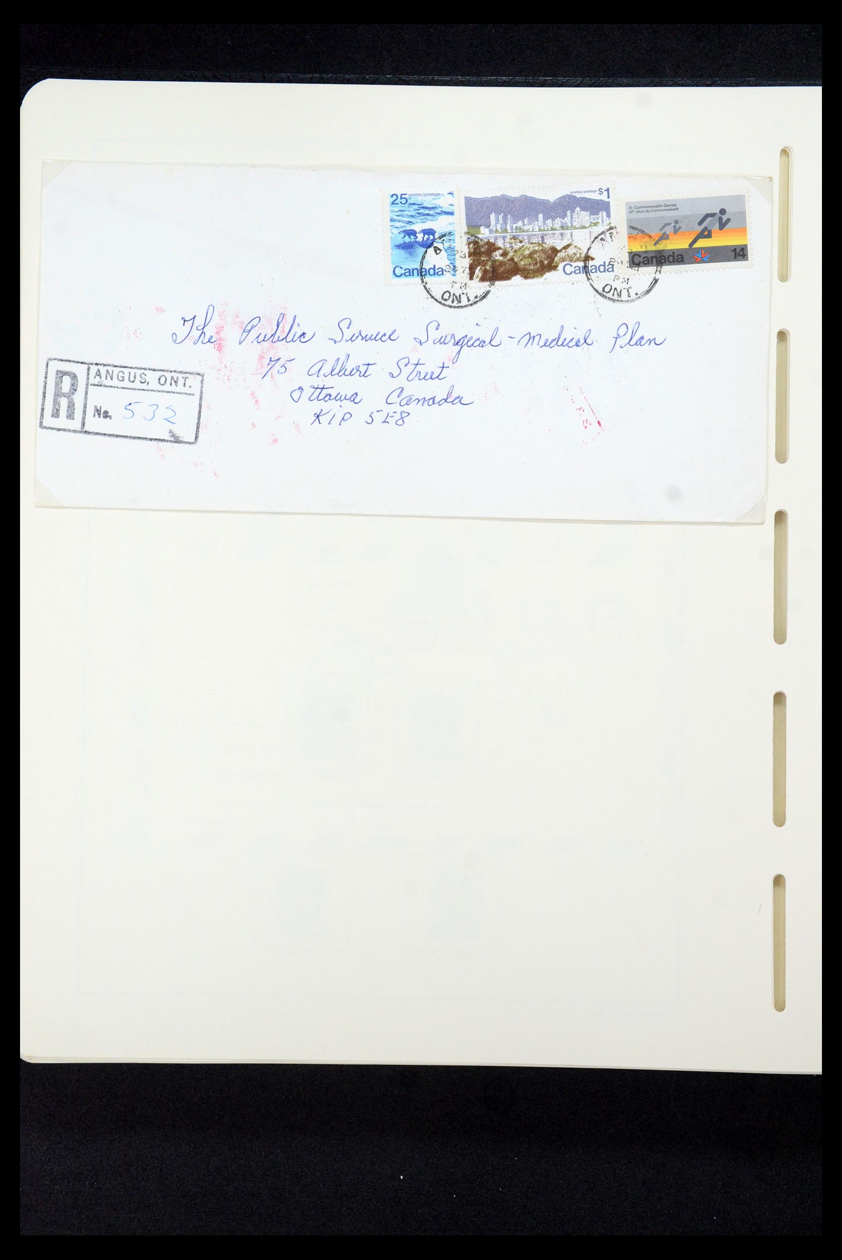 35336 141 - Postzegelverzameling 35336 Canada en provincies 1851-1995.