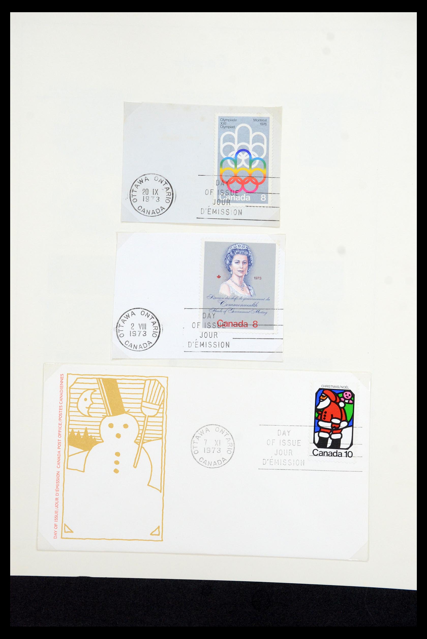 35336 145 - Postzegelverzameling 35336 Canada en provincies 1851-1995.