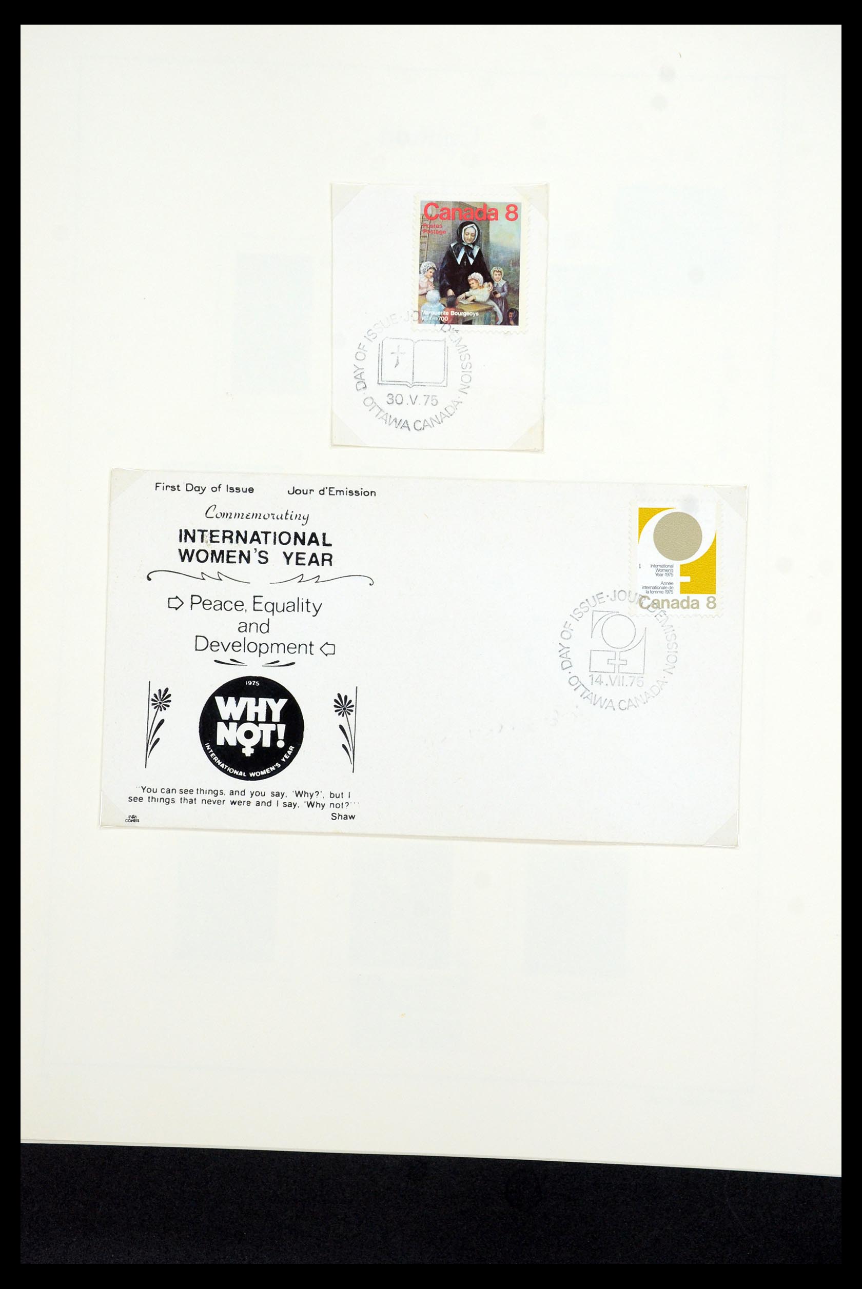 35336 153 - Postzegelverzameling 35336 Canada en provincies 1851-1995.