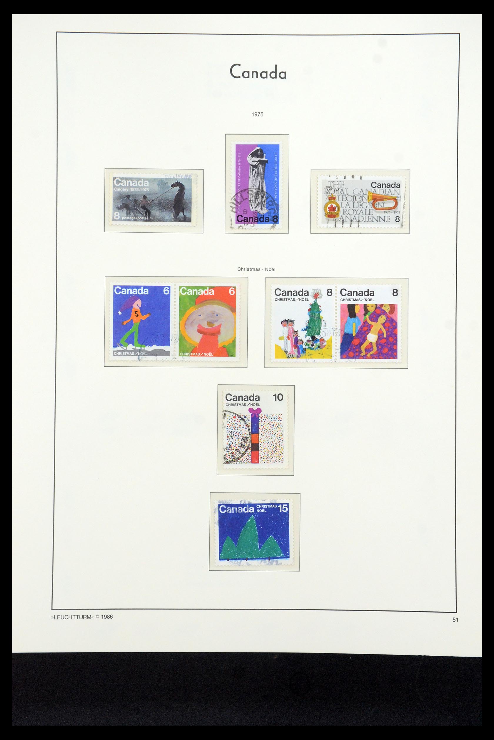 35336 156 - Postzegelverzameling 35336 Canada en provincies 1851-1995.