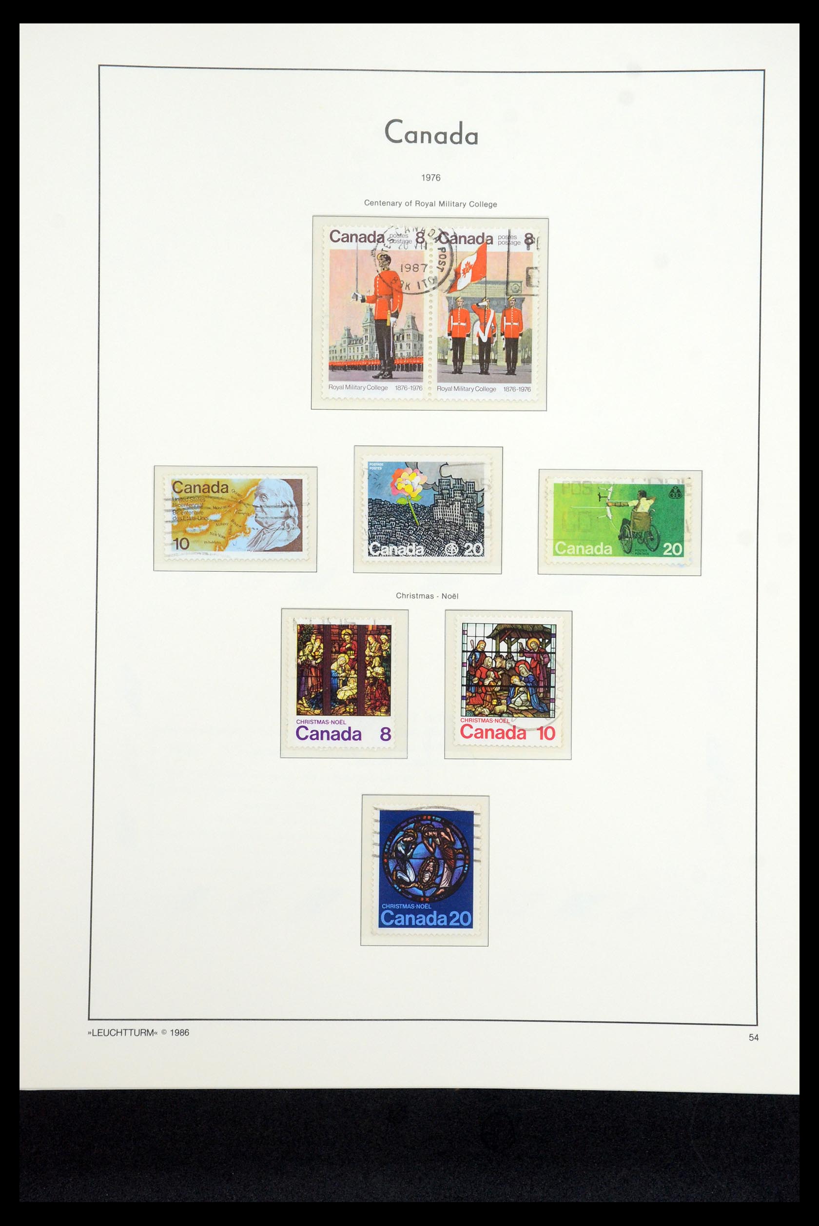 35336 160 - Postzegelverzameling 35336 Canada en provincies 1851-1995.