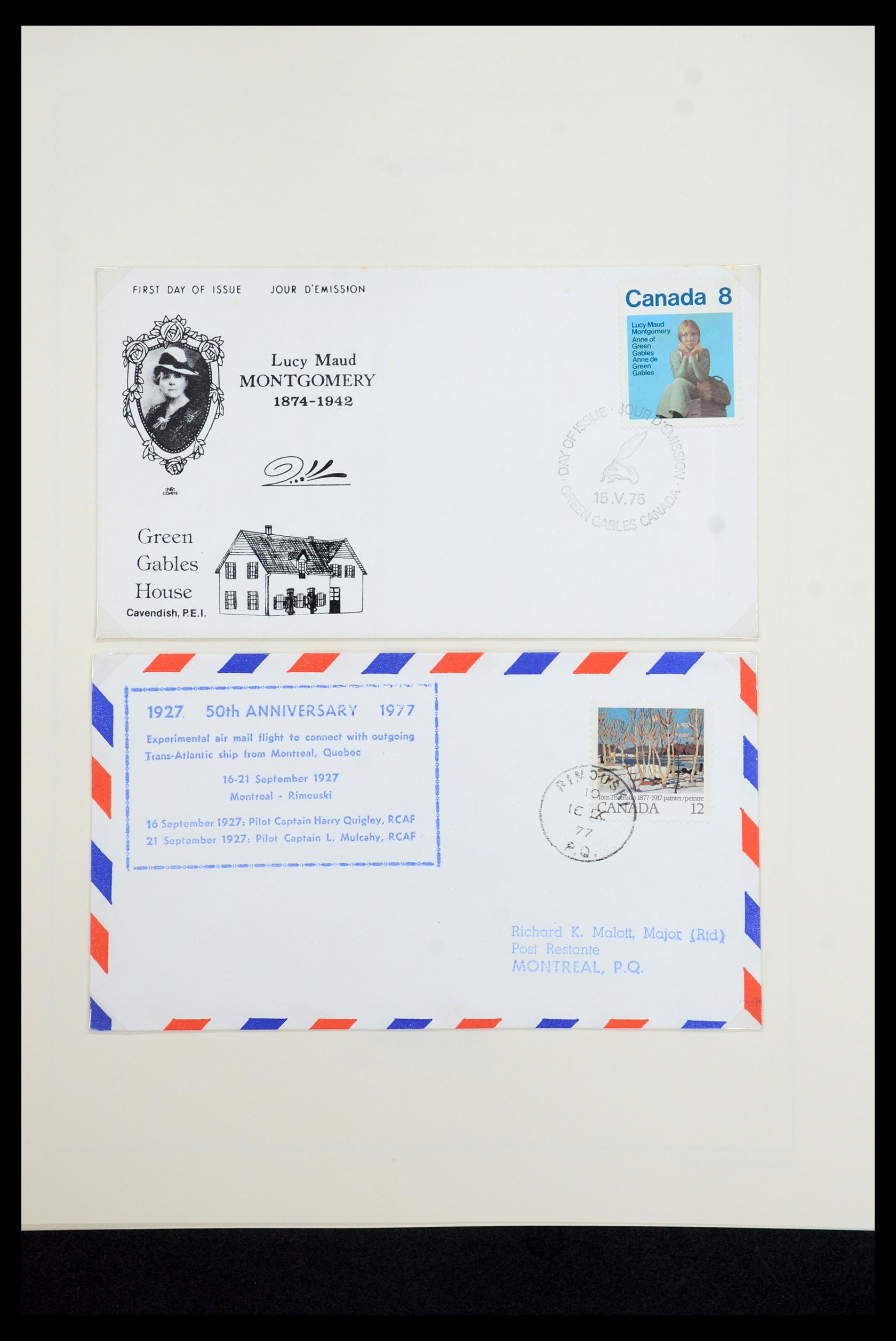35336 161 - Postzegelverzameling 35336 Canada en provincies 1851-1995.