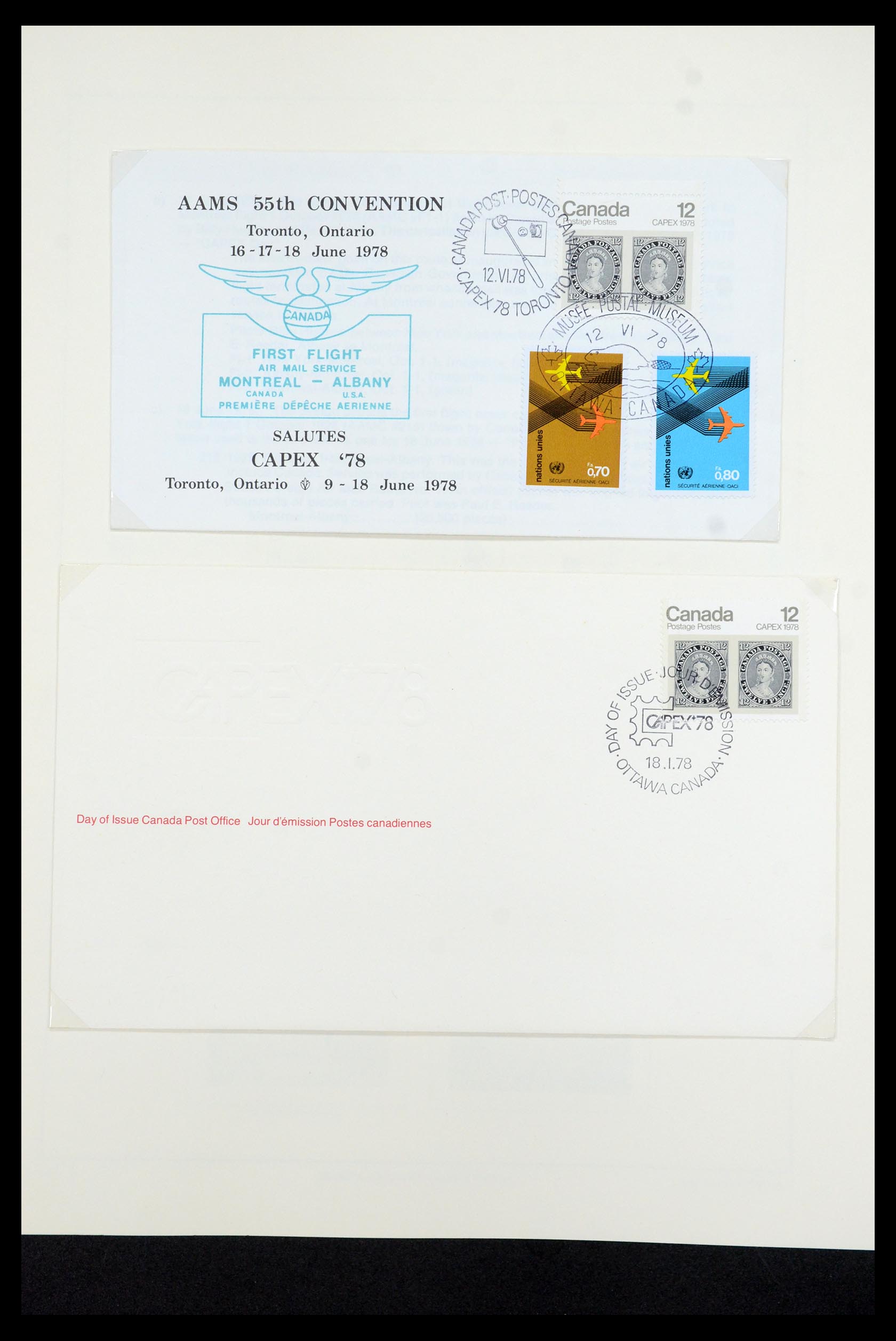 35336 171 - Postzegelverzameling 35336 Canada en provincies 1851-1995.