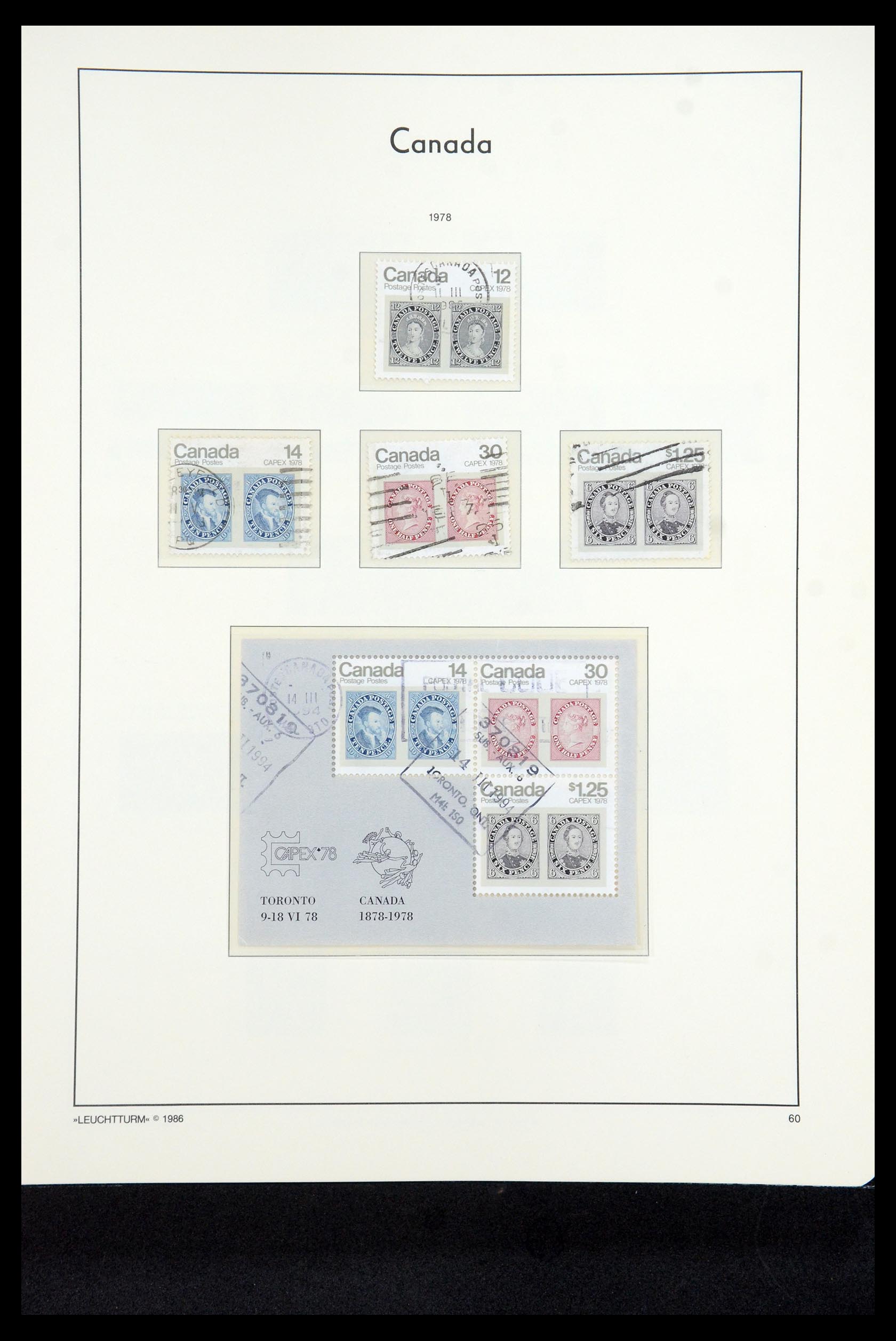 35336 172 - Postzegelverzameling 35336 Canada en provincies 1851-1995.