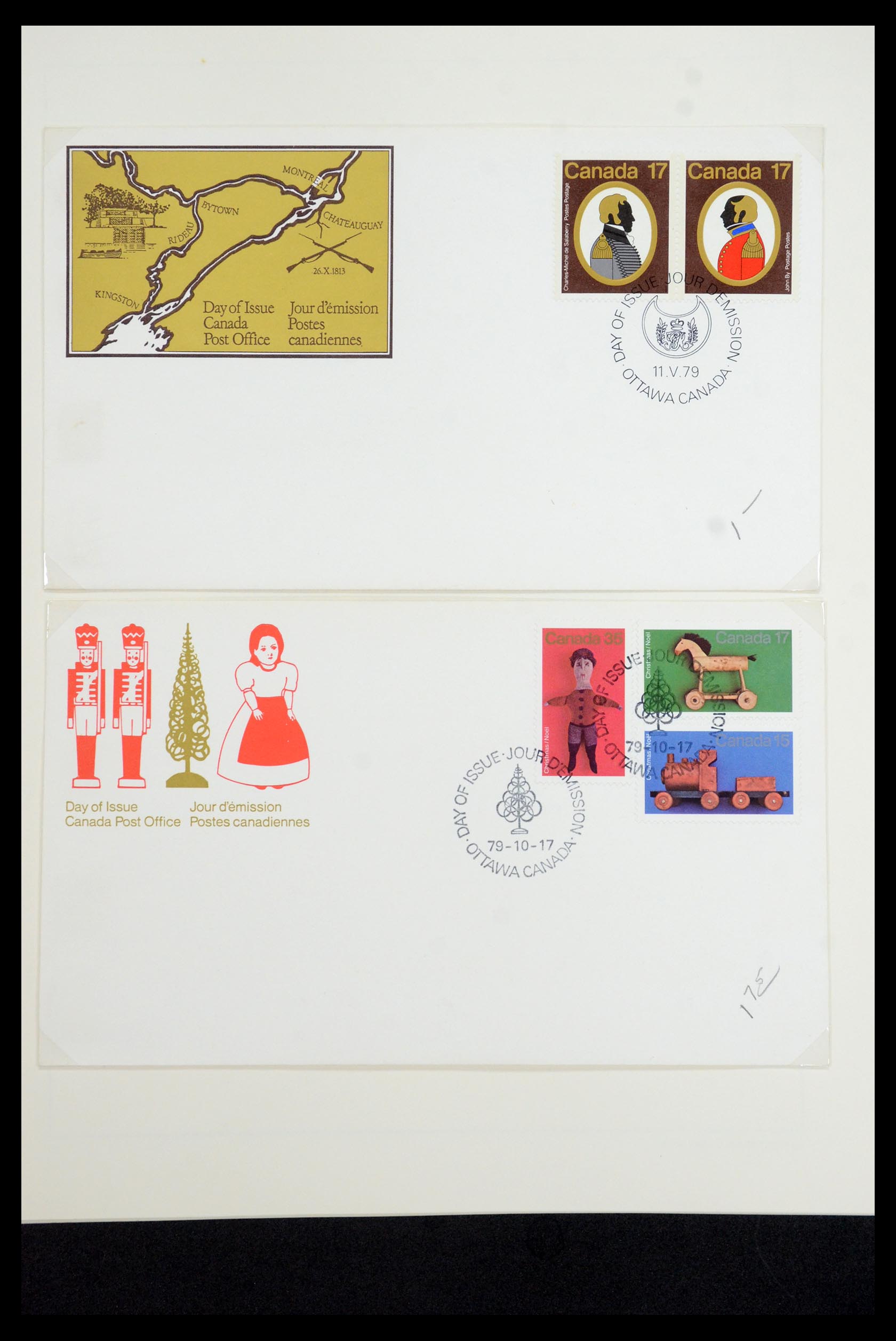 35336 178 - Postzegelverzameling 35336 Canada en provincies 1851-1995.