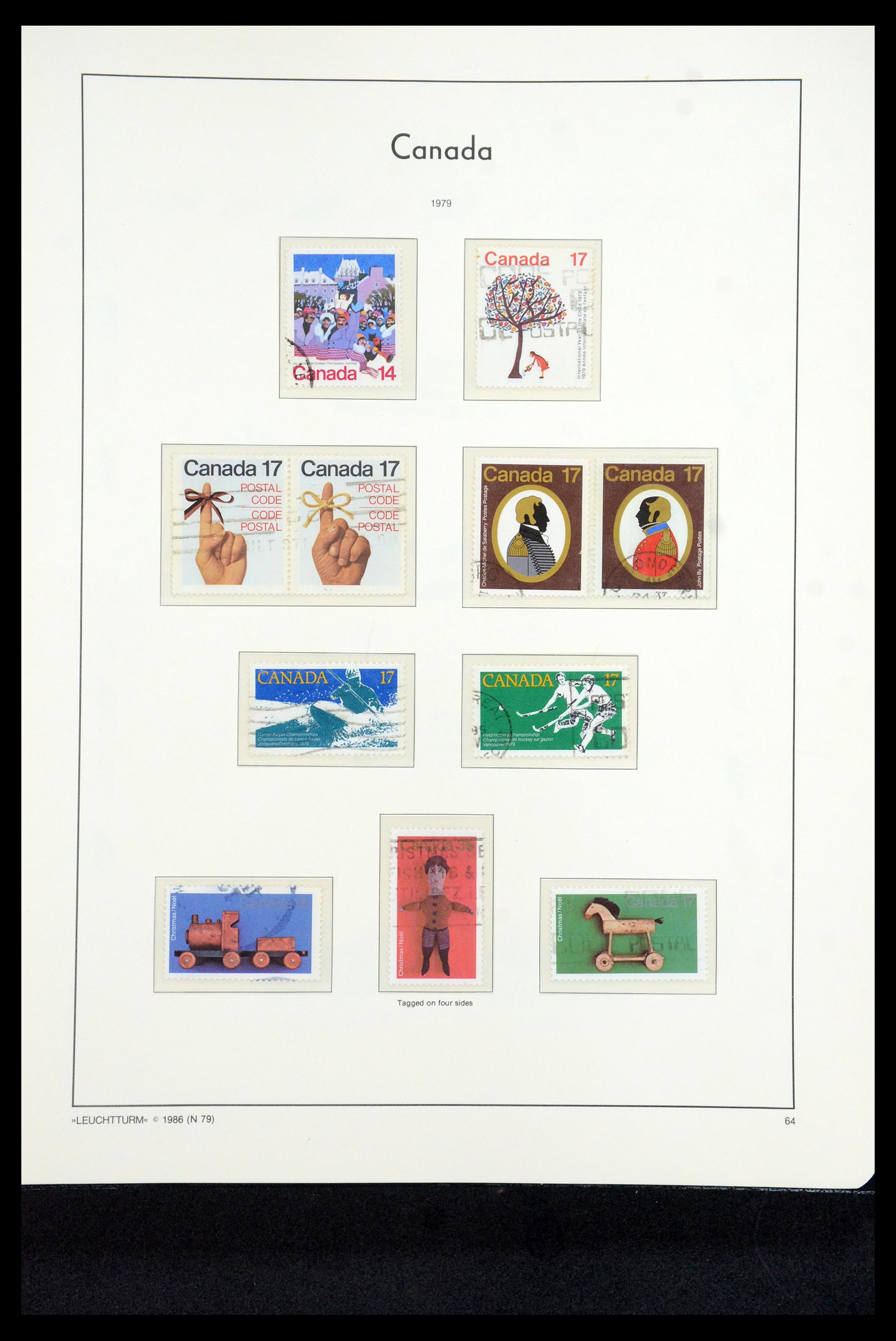 35336 179 - Postzegelverzameling 35336 Canada en provincies 1851-1995.