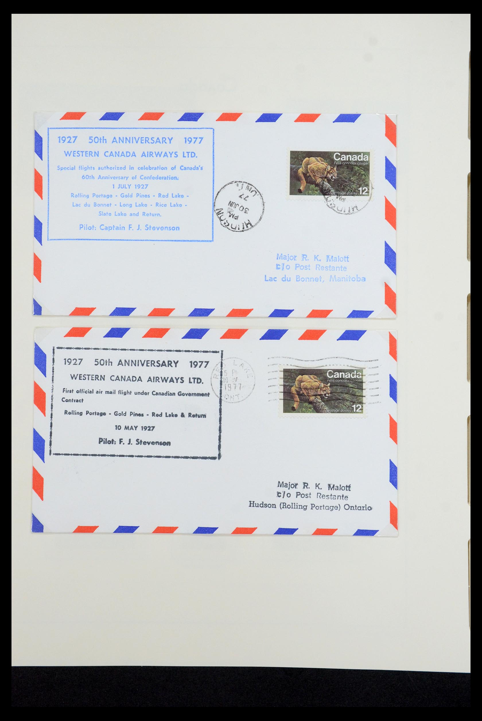35336 180 - Postzegelverzameling 35336 Canada en provincies 1851-1995.