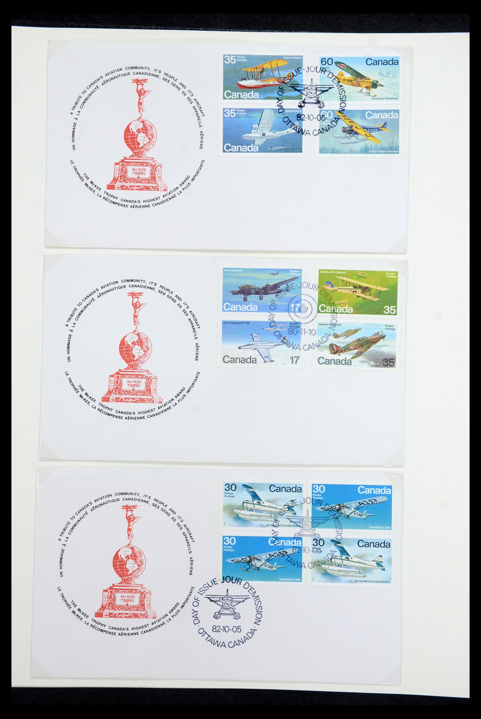 35336 182 - Postzegelverzameling 35336 Canada en provincies 1851-1995.