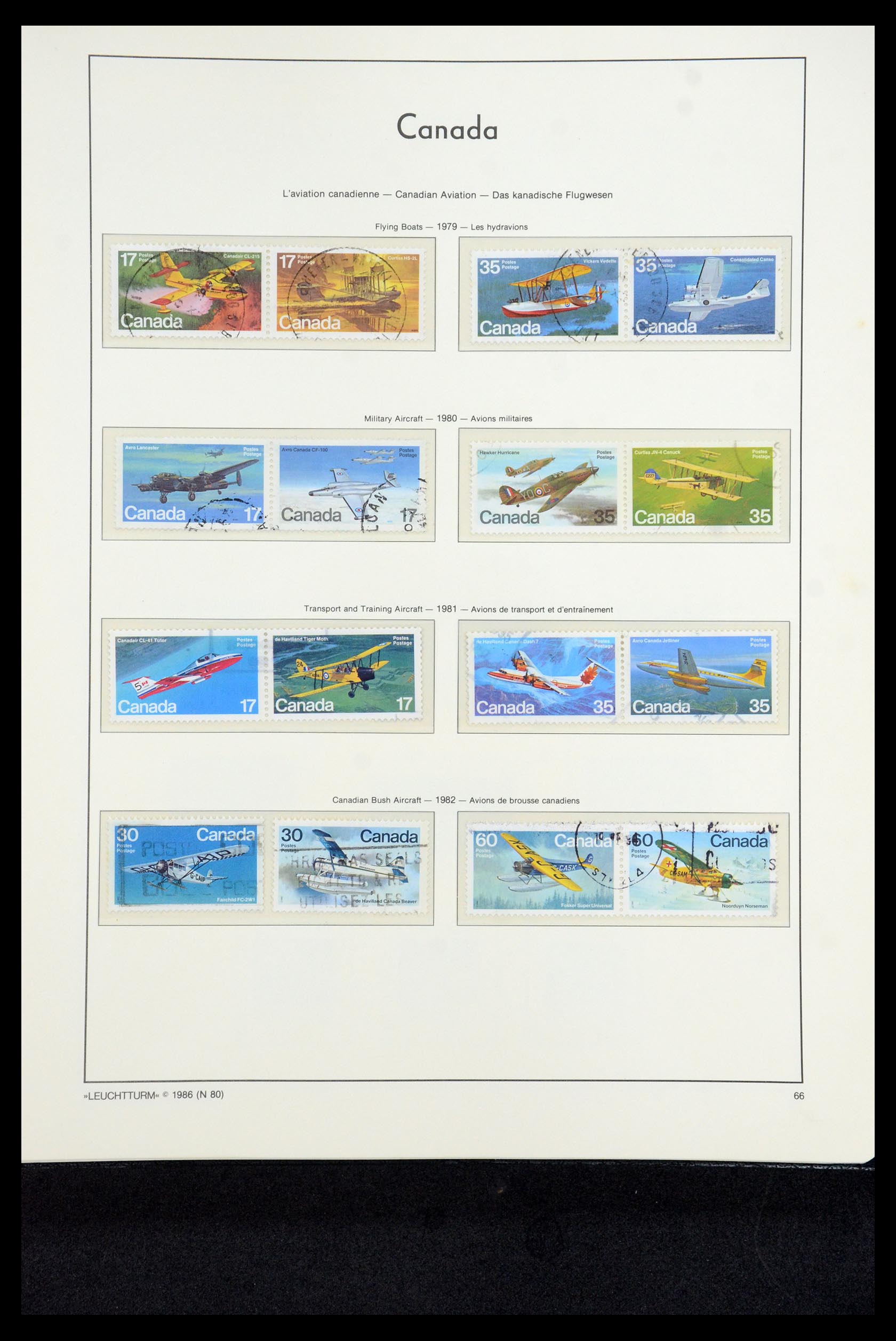 35336 183 - Postzegelverzameling 35336 Canada en provincies 1851-1995.