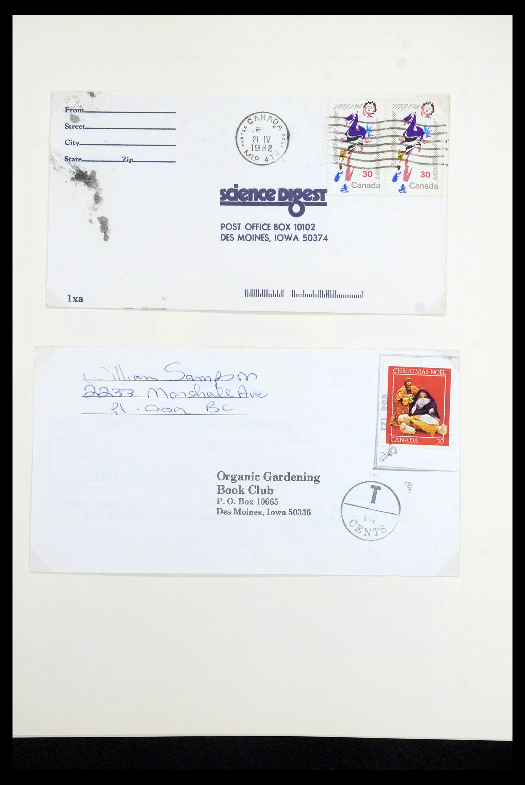 35336 191 - Postzegelverzameling 35336 Canada en provincies 1851-1995.