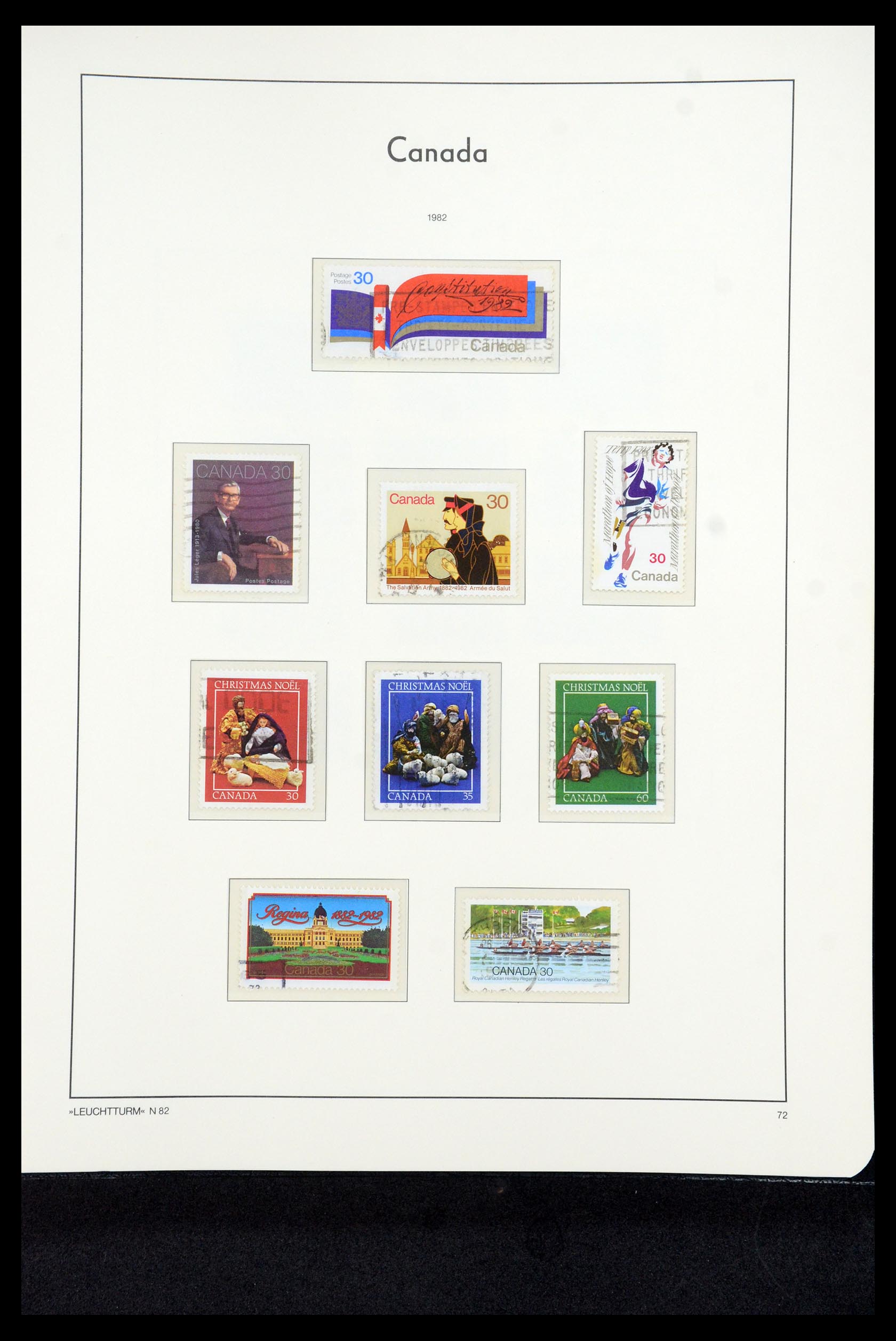35336 192 - Postzegelverzameling 35336 Canada en provincies 1851-1995.