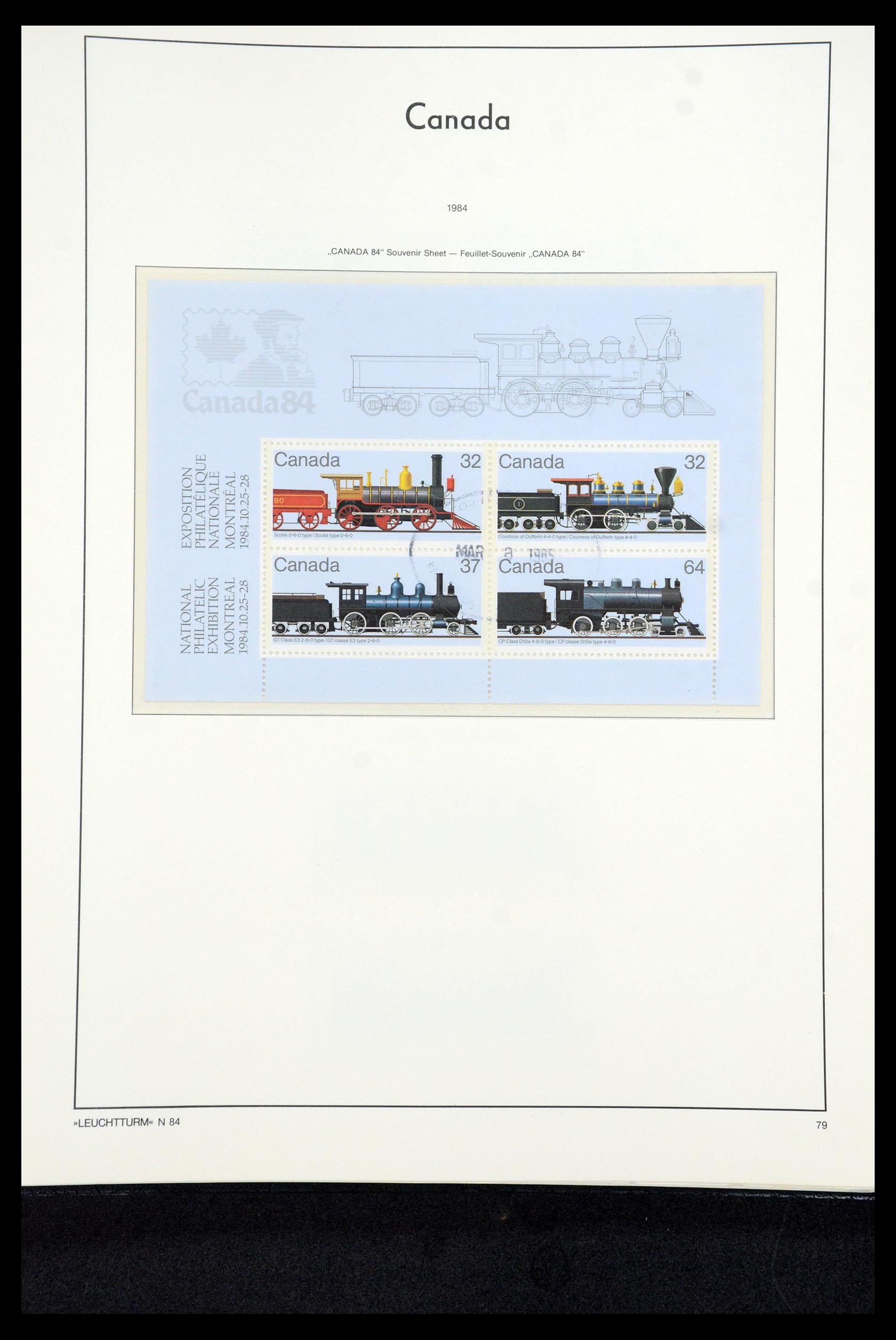 35336 202 - Postzegelverzameling 35336 Canada en provincies 1851-1995.