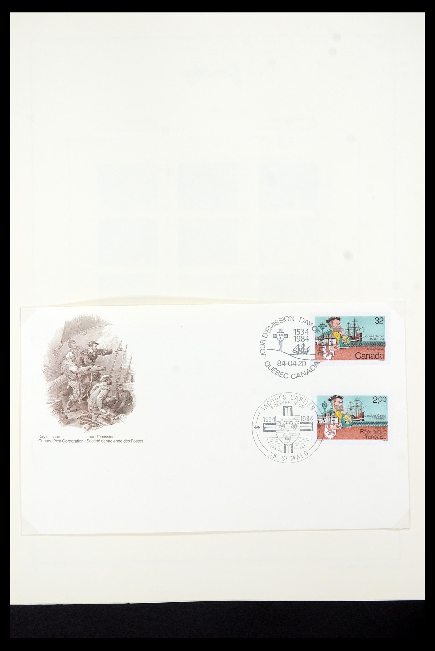 35336 205 - Postzegelverzameling 35336 Canada en provincies 1851-1995.