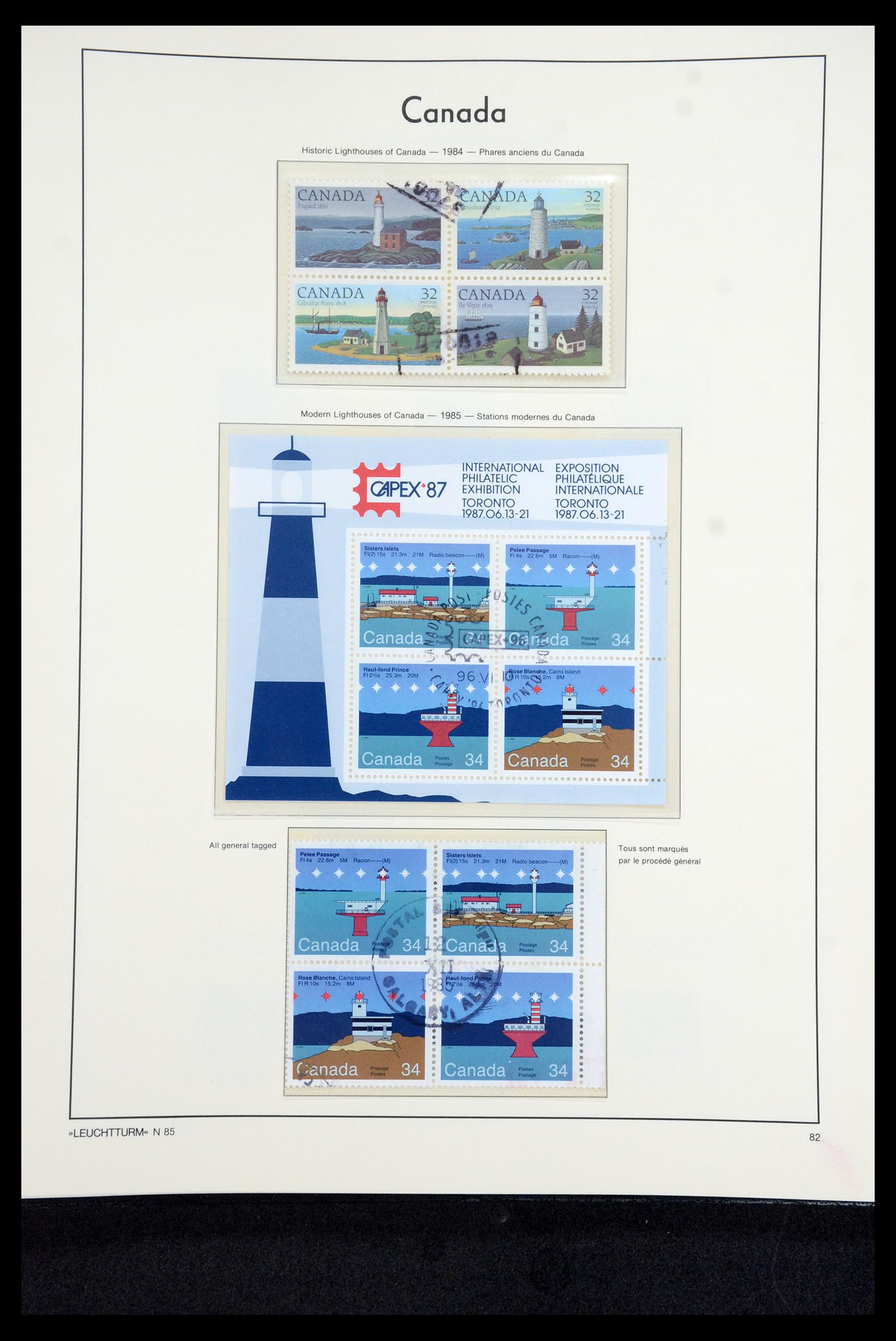 35336 209 - Postzegelverzameling 35336 Canada en provincies 1851-1995.