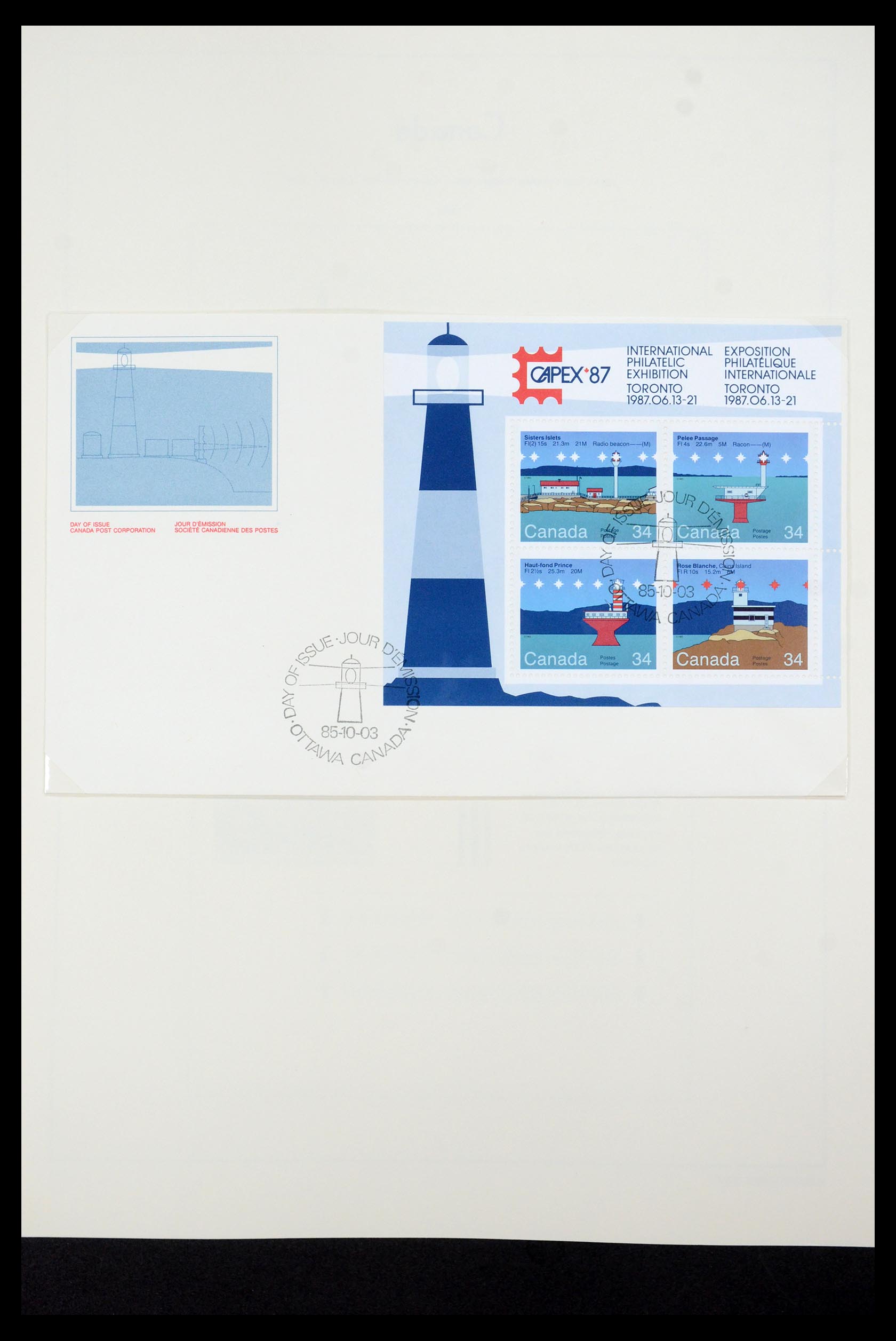 35336 210 - Postzegelverzameling 35336 Canada en provincies 1851-1995.