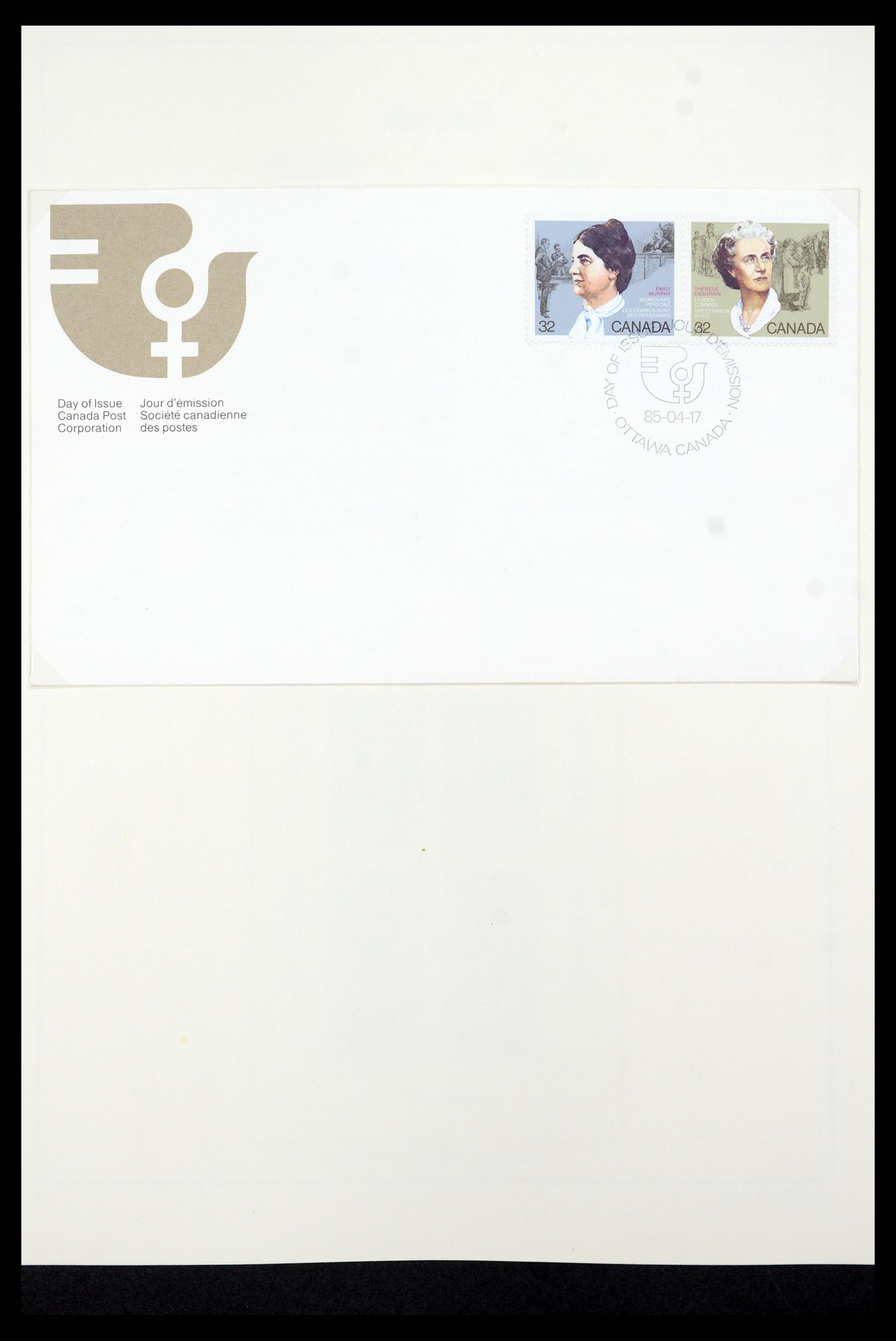 35336 214 - Postzegelverzameling 35336 Canada en provincies 1851-1995.