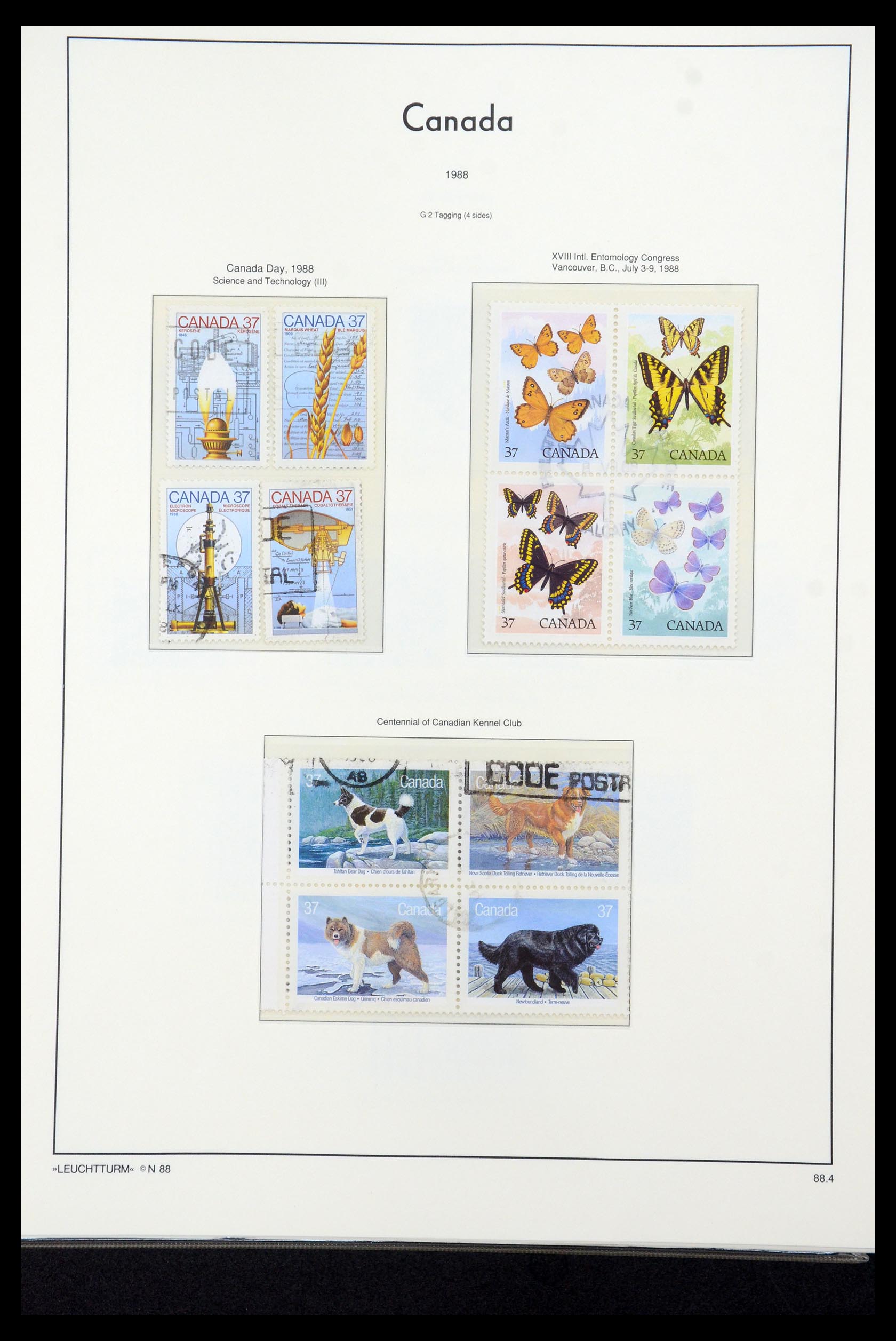 35336 232 - Postzegelverzameling 35336 Canada en provincies 1851-1995.