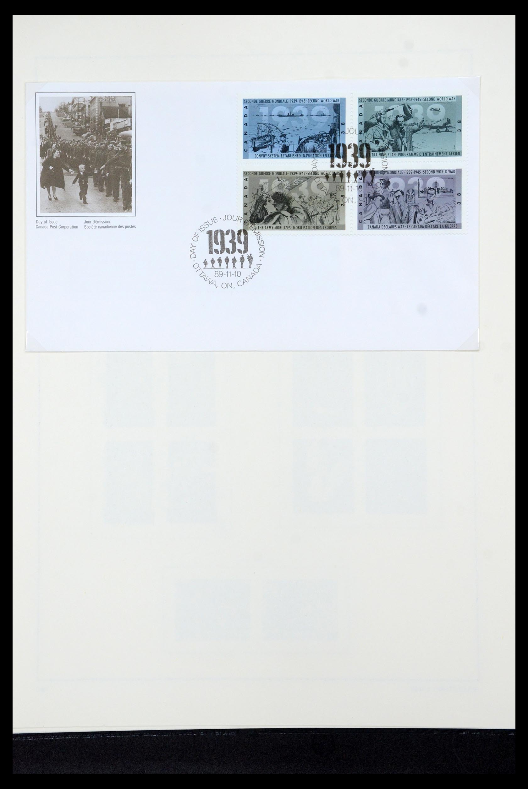 35336 237 - Postzegelverzameling 35336 Canada en provincies 1851-1995.