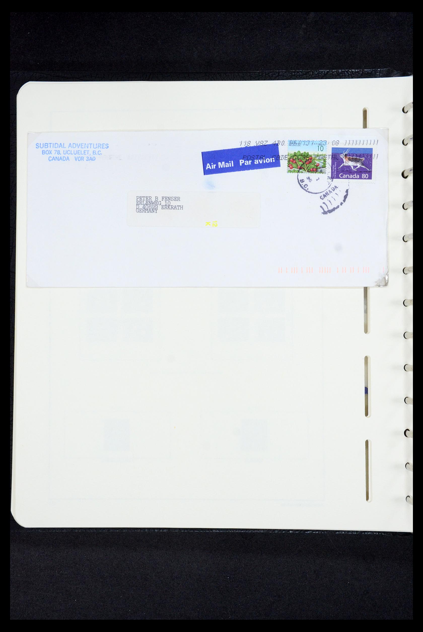35336 244 - Postzegelverzameling 35336 Canada en provincies 1851-1995.