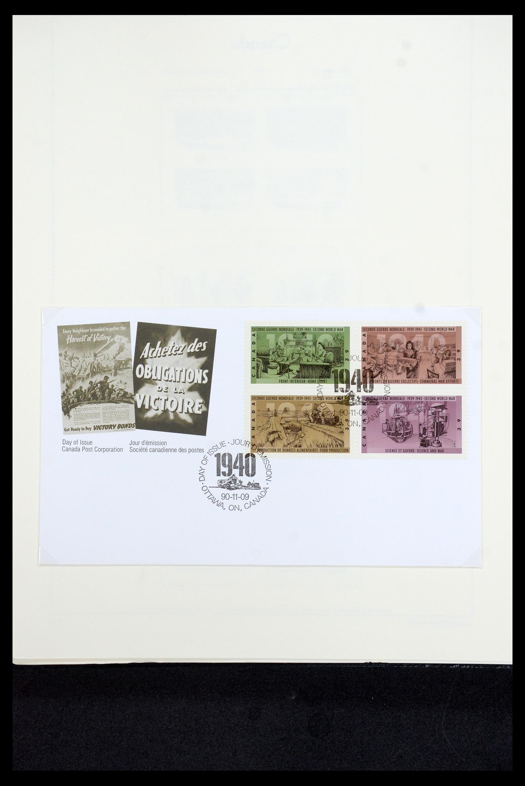 35336 248 - Postzegelverzameling 35336 Canada en provincies 1851-1995.