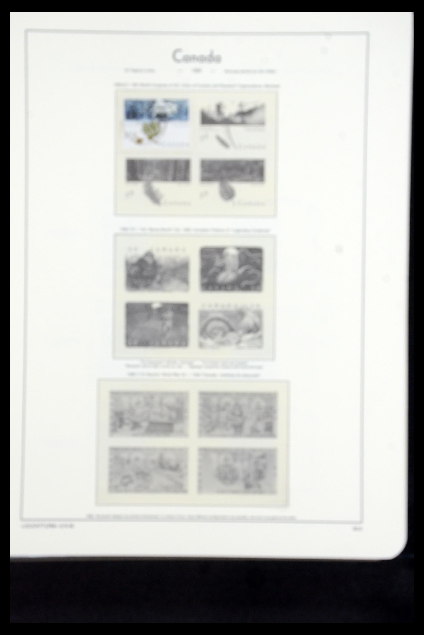 35336 249 - Postzegelverzameling 35336 Canada en provincies 1851-1995.