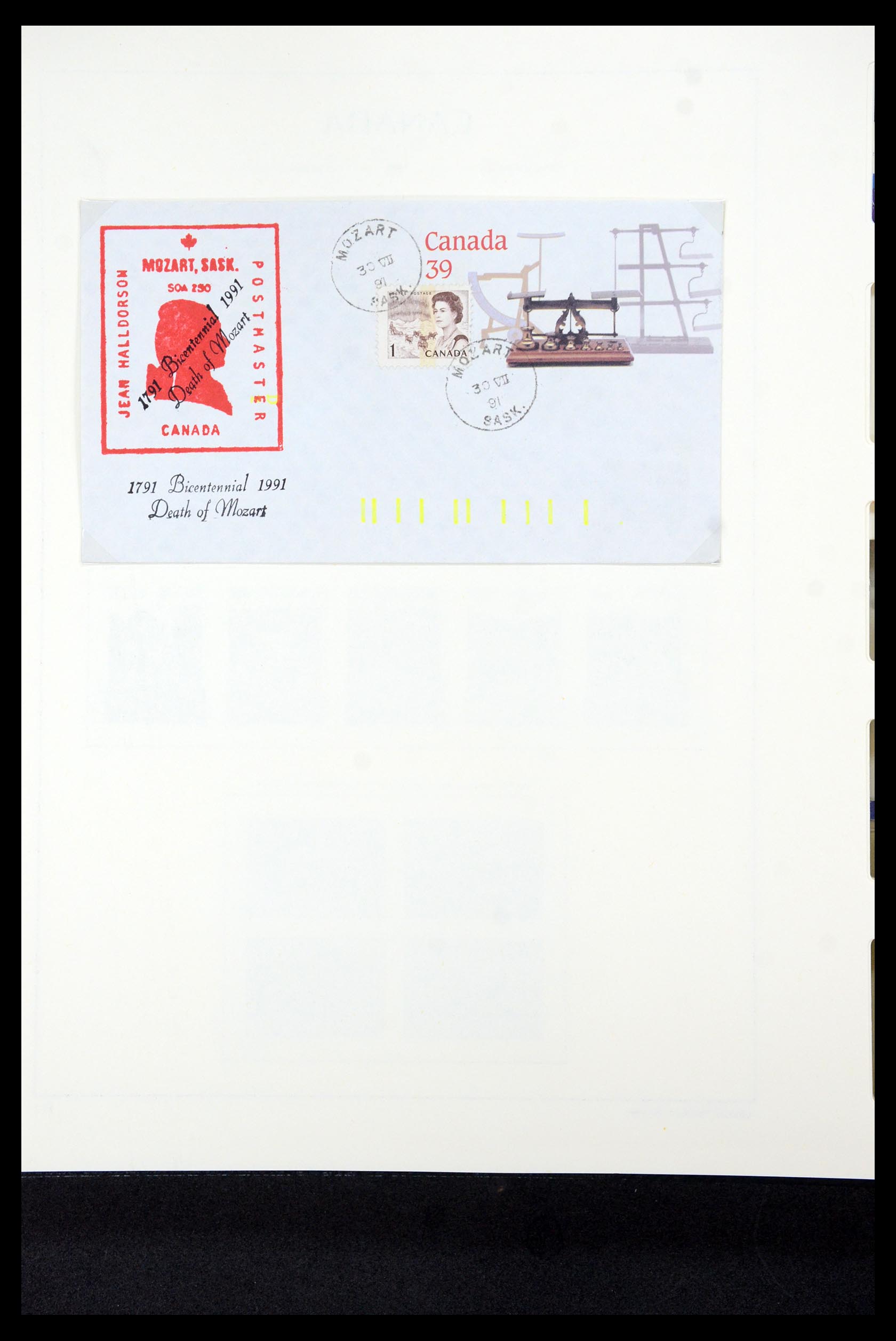 35336 254 - Postzegelverzameling 35336 Canada en provincies 1851-1995.