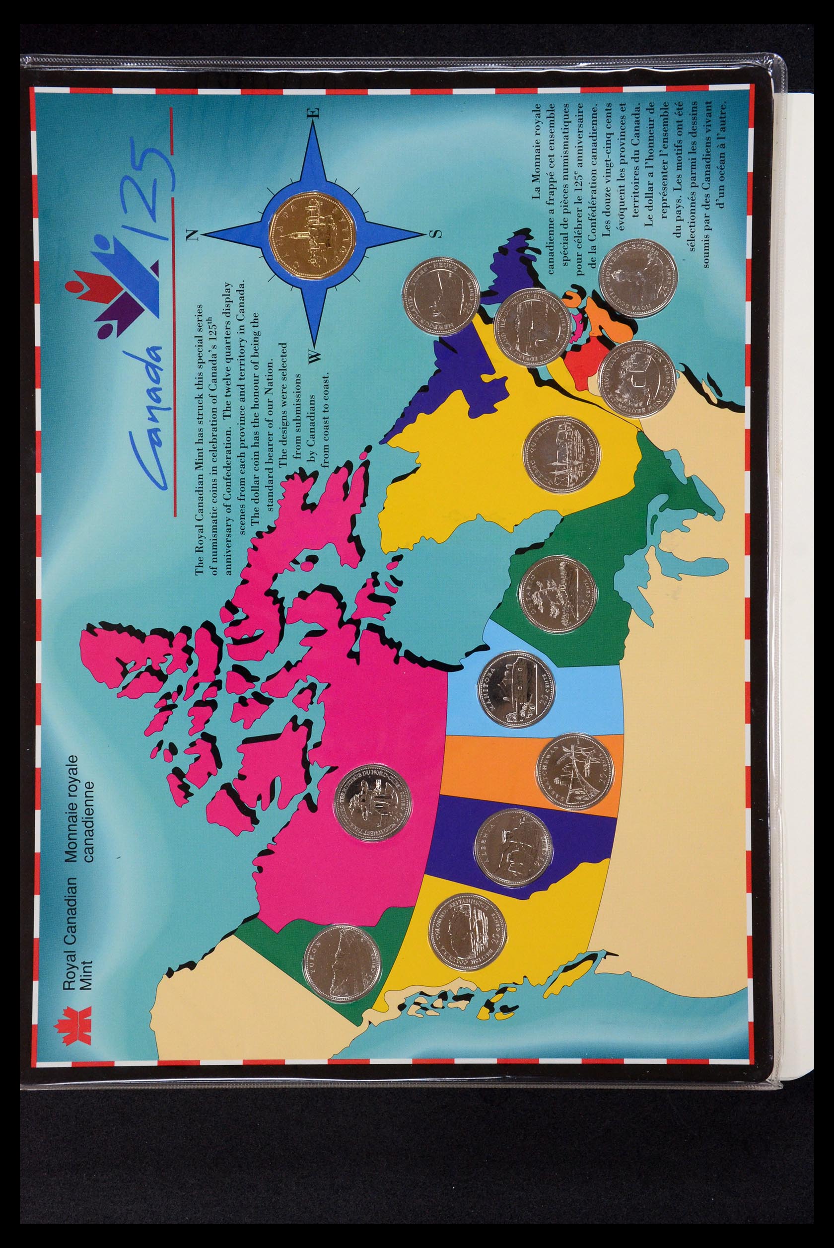 35336 259 - Postzegelverzameling 35336 Canada en provincies 1851-1995.