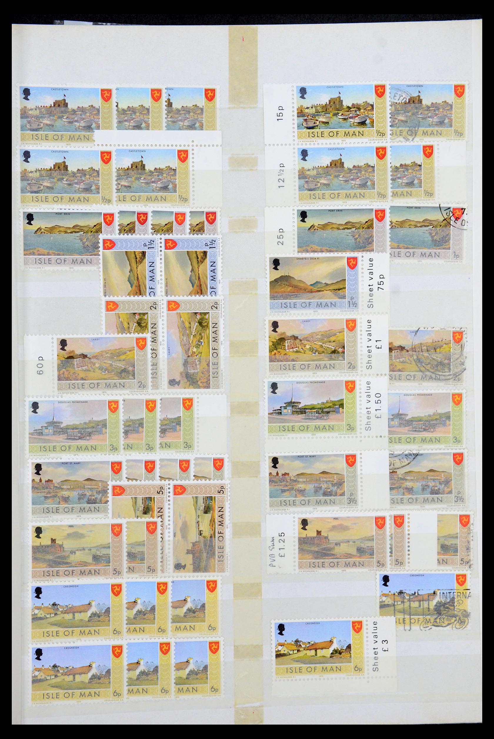 35354 108 - Stamp Collection 35354 Channel Islands 1969-2009.