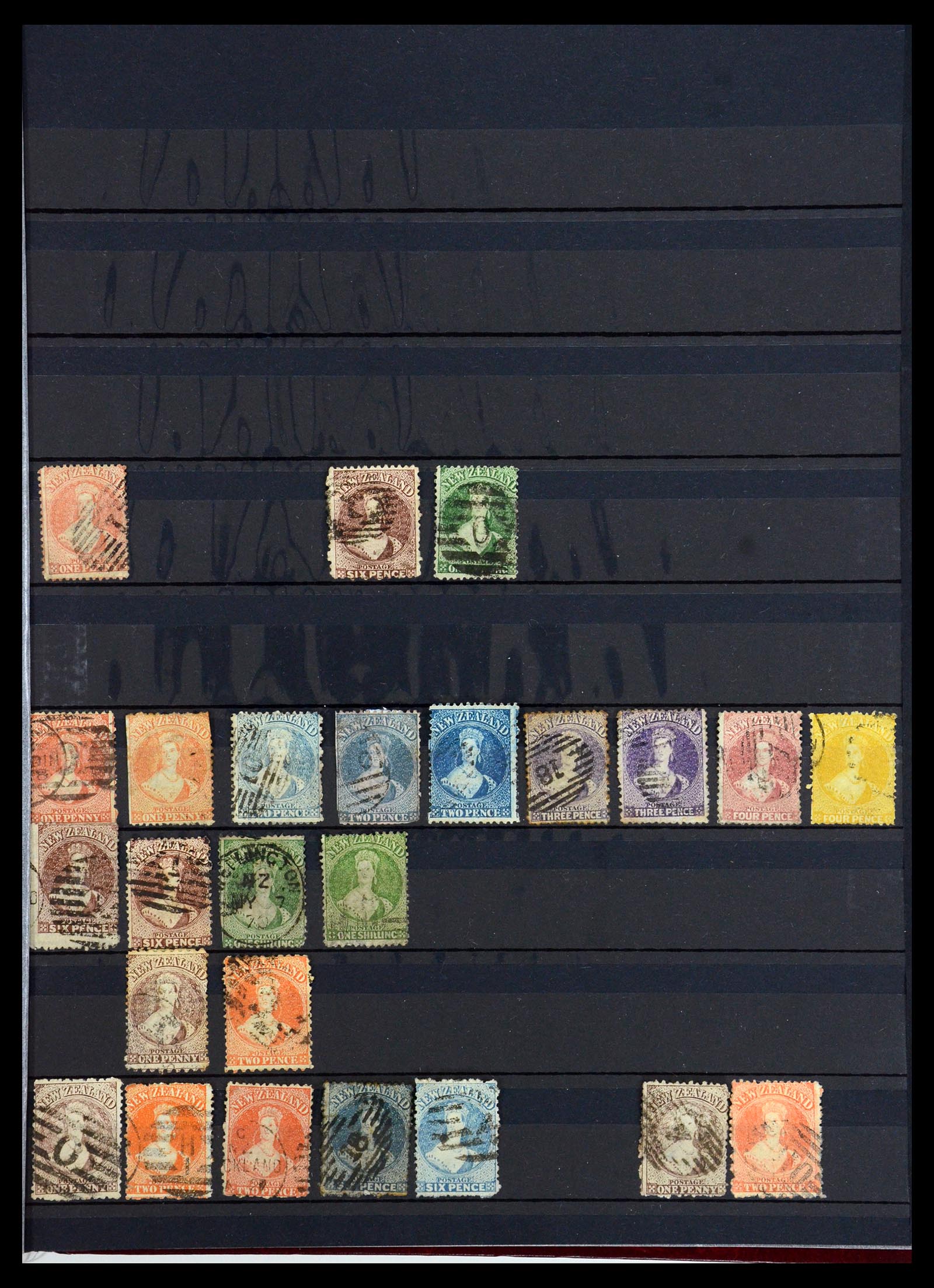 35384 001 - Stamp Collection 35384 New Zealand 1864-1981.