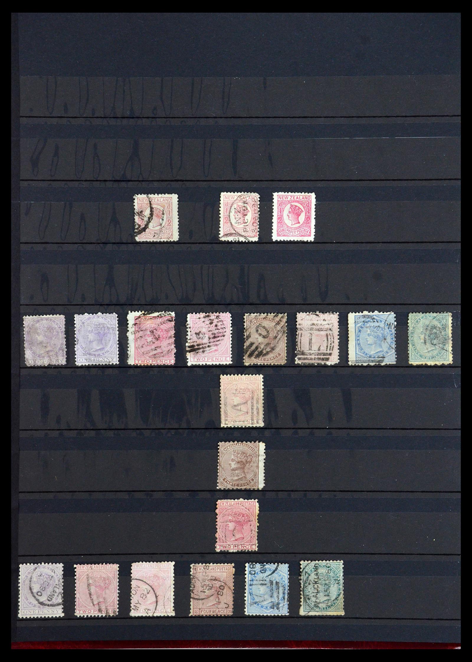 35384 002 - Stamp Collection 35384 New Zealand 1864-1981.