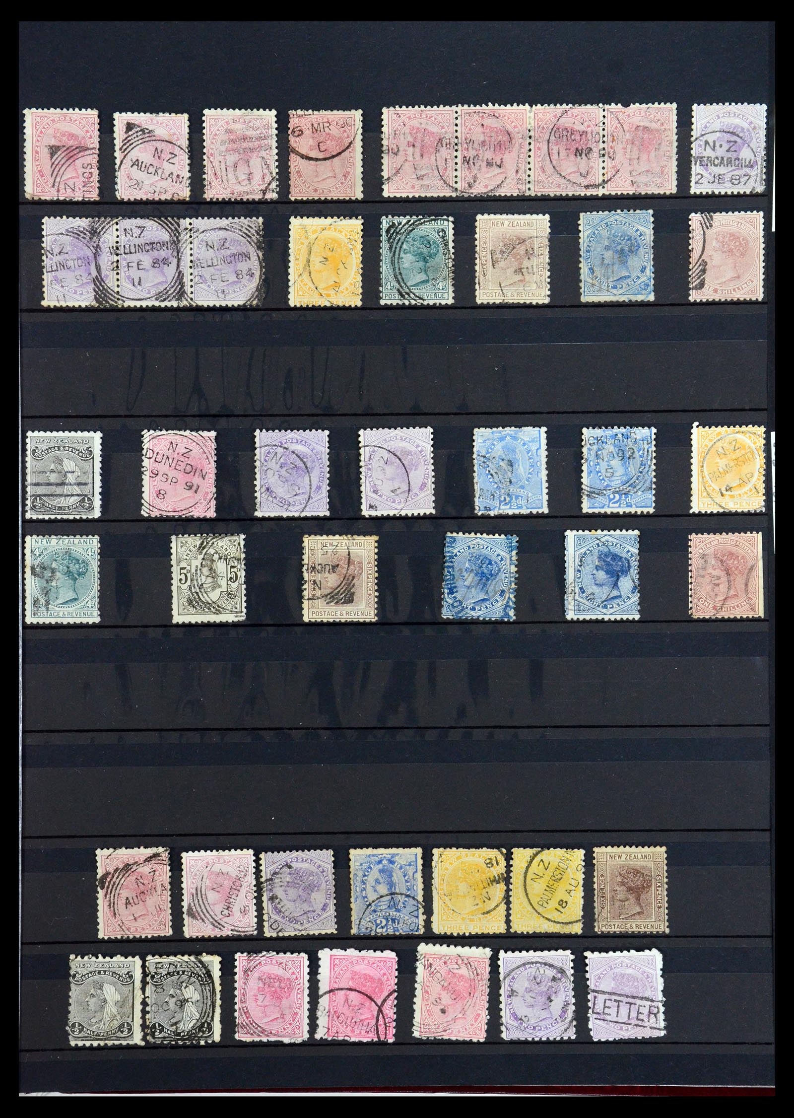 35384 003 - Stamp Collection 35384 New Zealand 1864-1981.