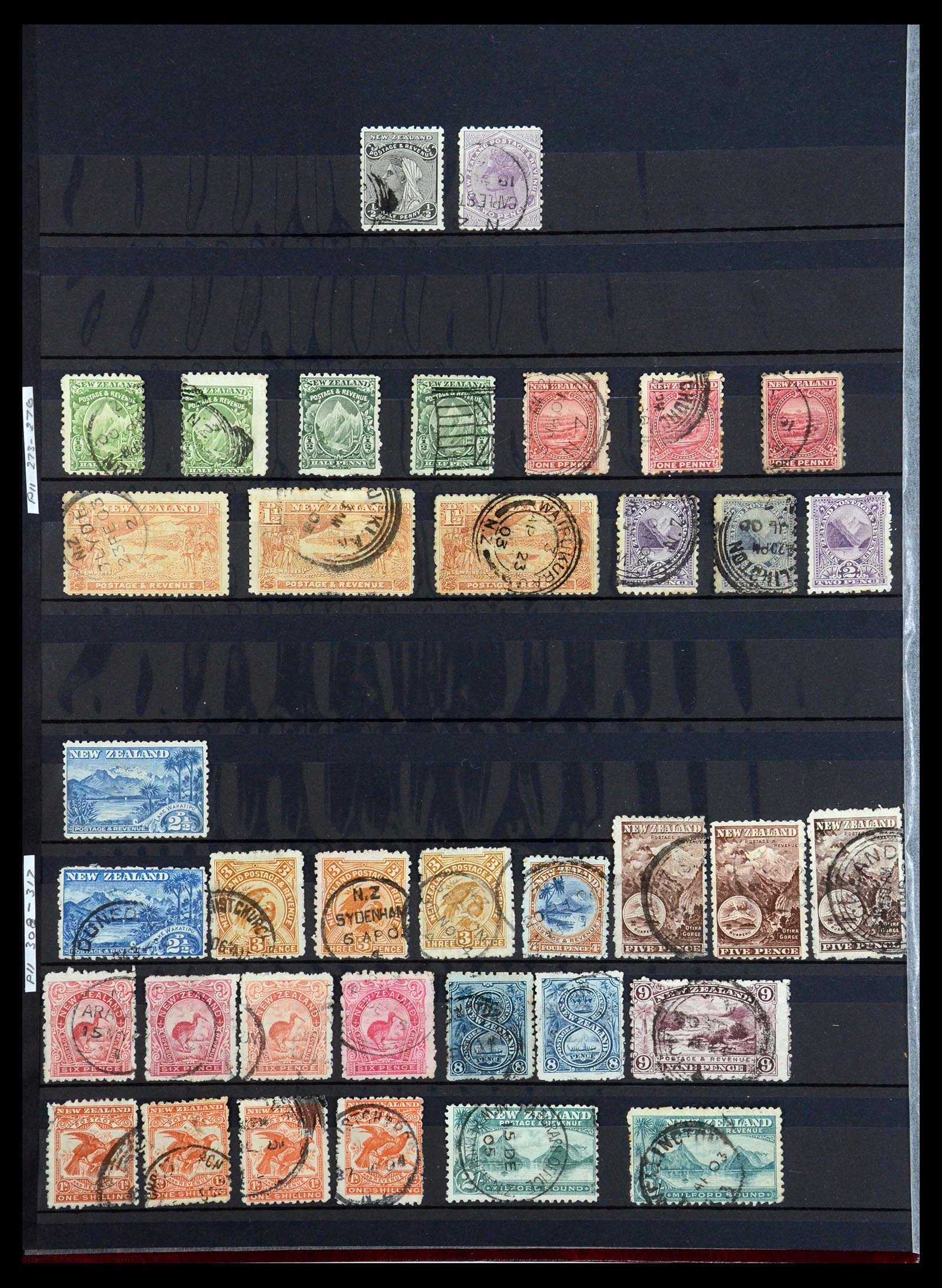 35384 006 - Stamp Collection 35384 New Zealand 1864-1981.