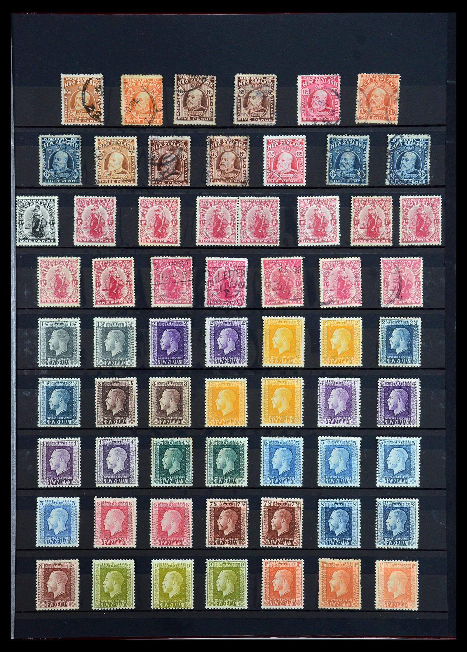 35384 009 - Stamp Collection 35384 New Zealand 1864-1981.