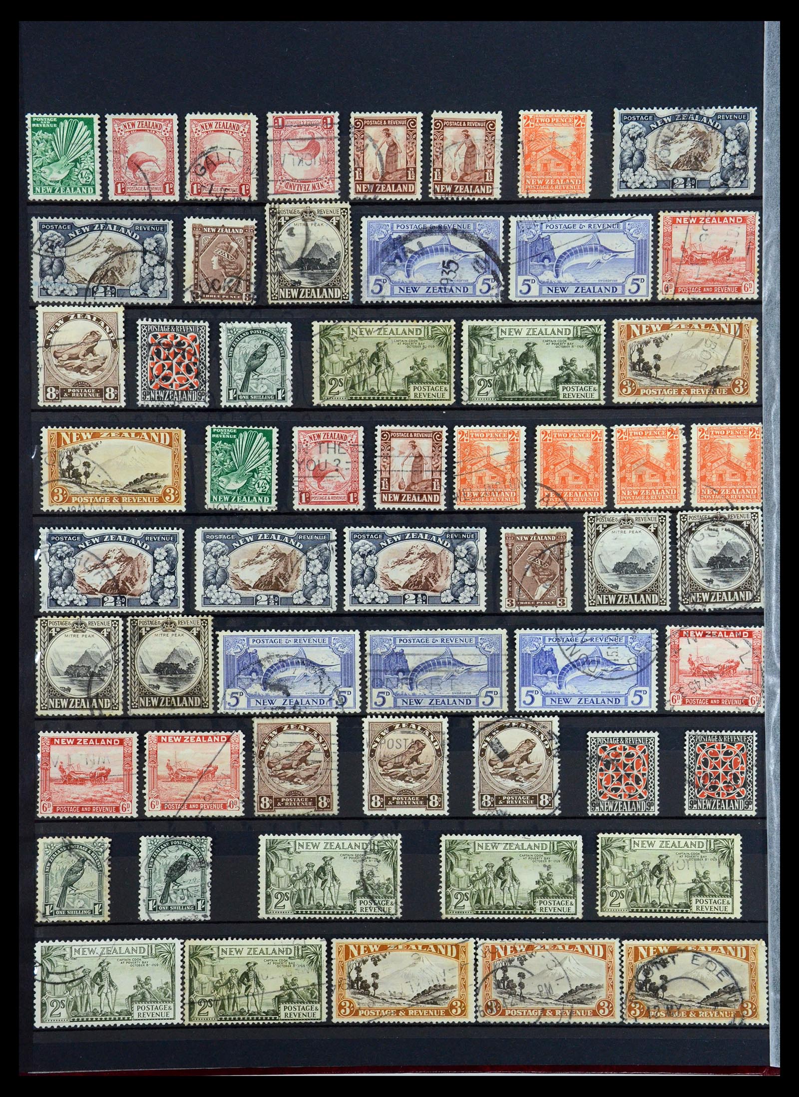 35384 012 - Stamp Collection 35384 New Zealand 1864-1981.